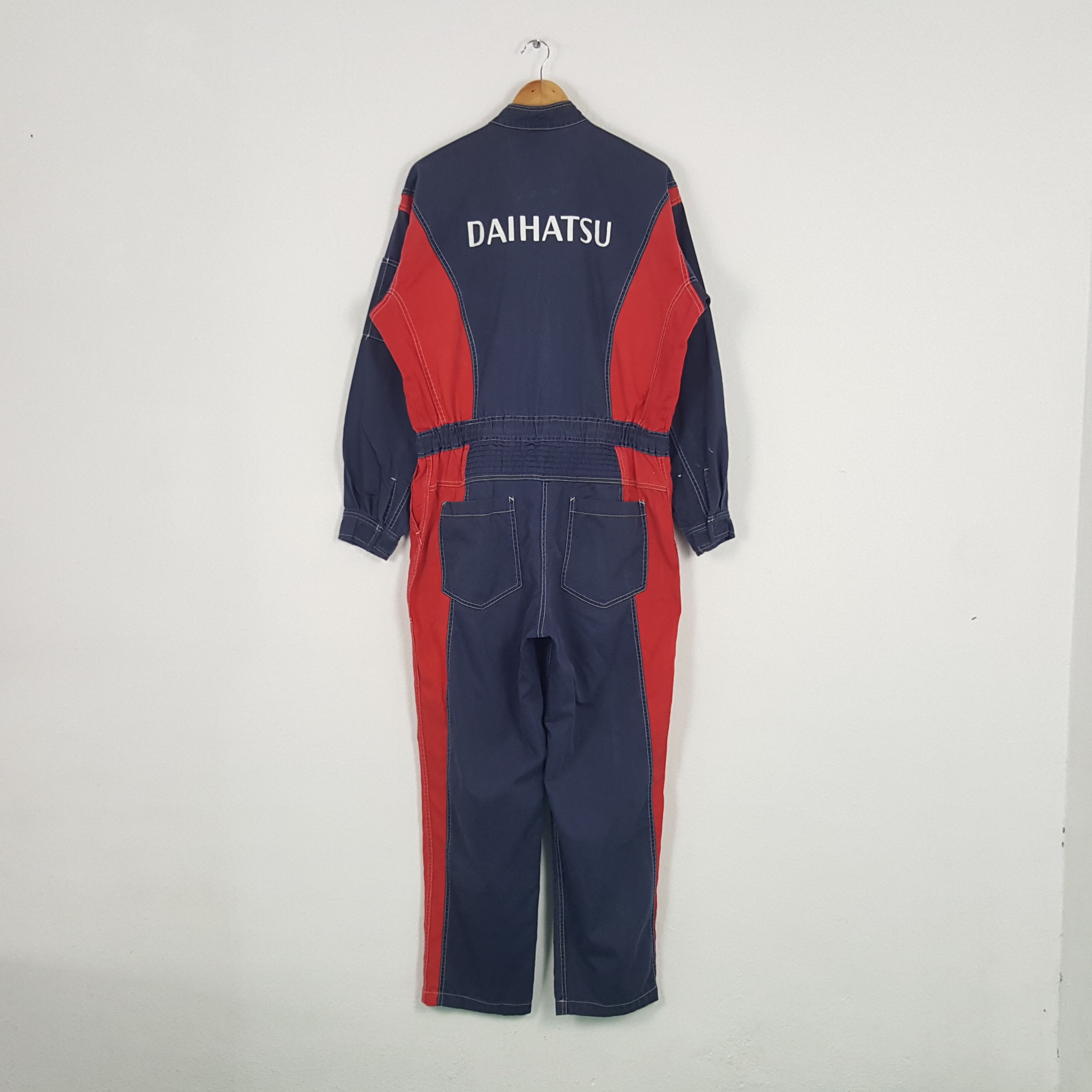 Japanese Brand × Vintage Vintage Daihatsu Japanese Racing Team Coverall Jacket Size US XL / EU 56 / 4 - 1 Thumbnail