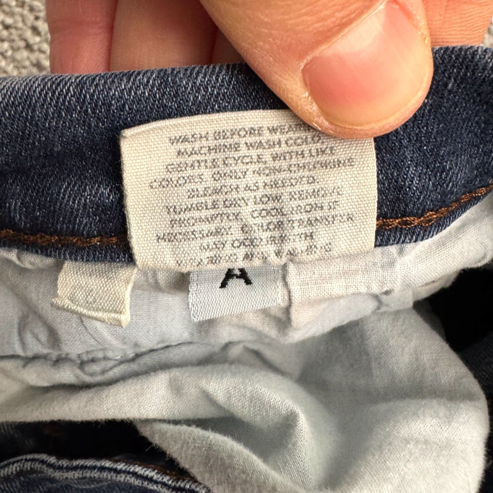 Eileen Fisher Eileen Fisher Jeans Womens 6 Blue Dark Wash Straight Leg Organic Cotton Denim Size 28" / US 6 / IT 42 - 6 Thumbnail