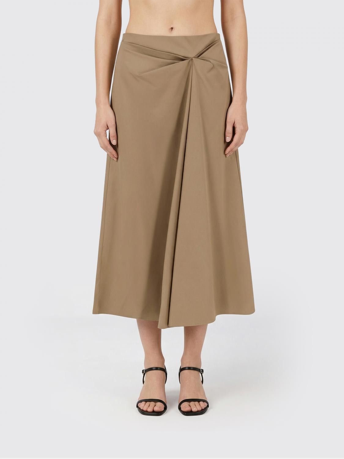 Max Mara Max Mara Skirt Woman Sand Size 27" / US 4 / IT 40 - 1 Thumbnail