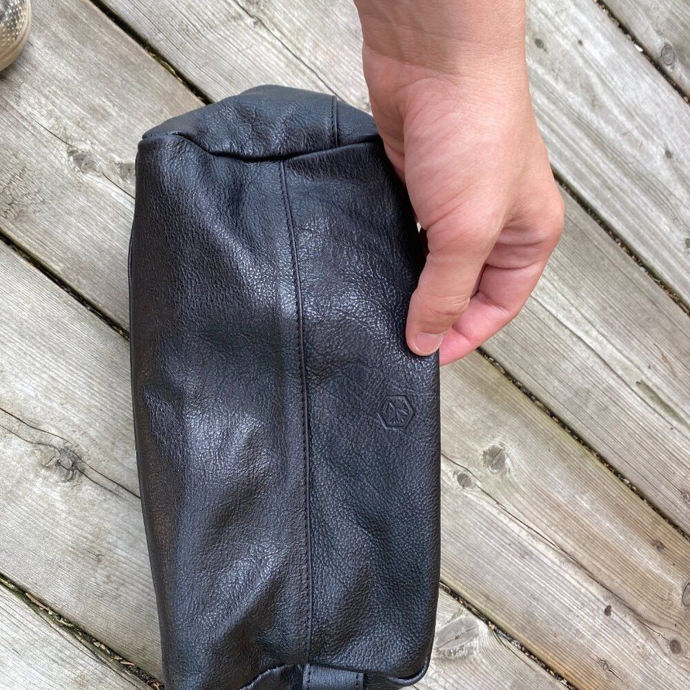 Vintage Vintage In Pell Italy Leather Bag Black Size ONE SIZE - 3 Thumbnail