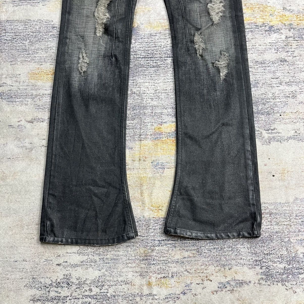 JACKROSE Jackrose Luv Maison low rise distressed flared denim pants Size US 32 / EU 48 - 6 Thumbnail