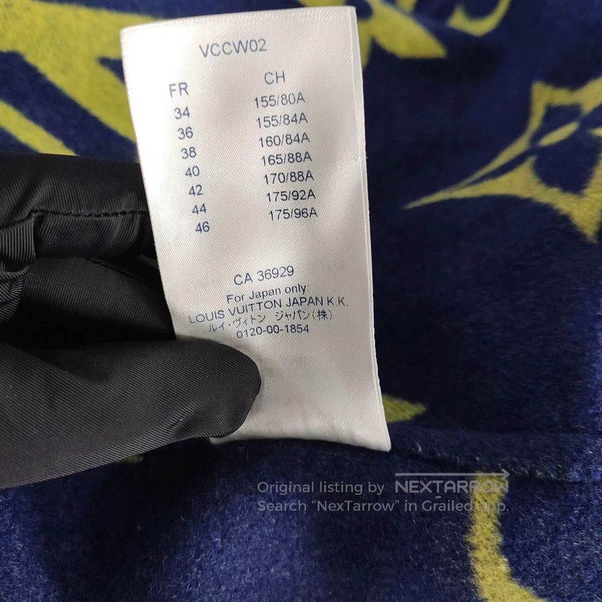 Louis Vuitton Louis Vuitton Blue Coat Size 34. Size US XS / EU 42 / 0 - 5 Thumbnail