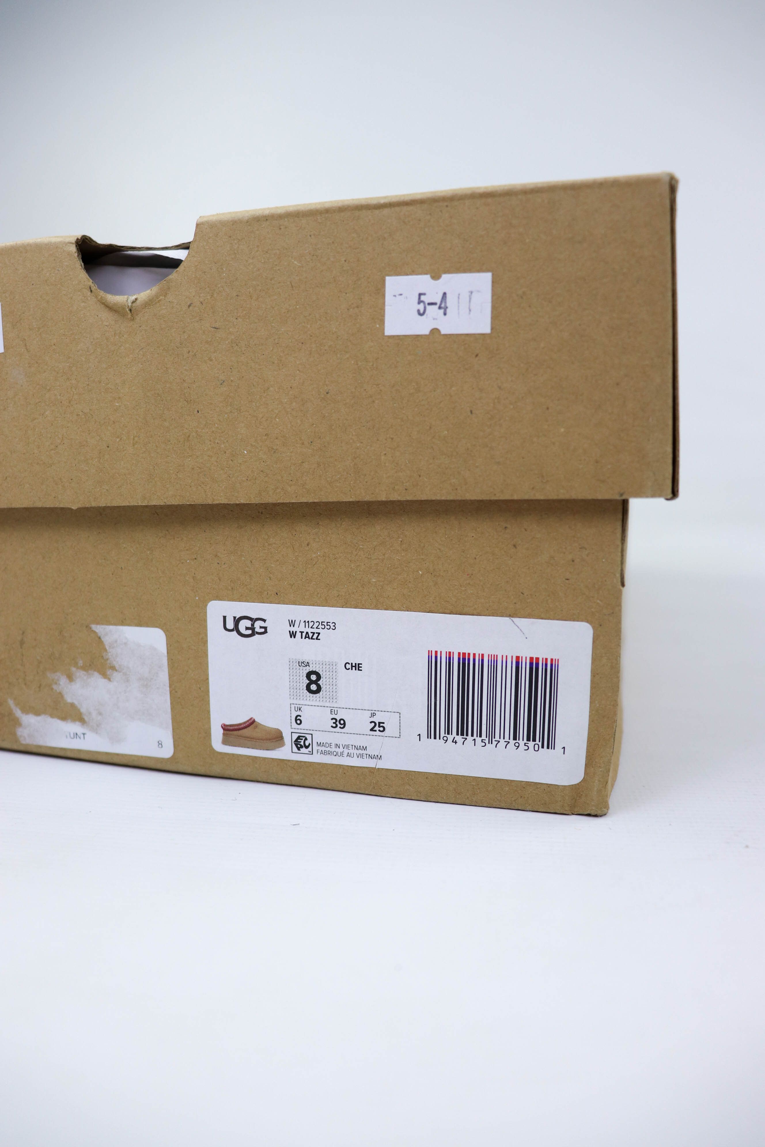 Ugg UGG W Tazz Tan Beige S/N 1122553 Shoes Size US 8 / IT 38 - 22 Thumbnail
