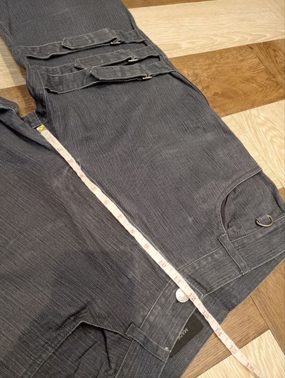 If Six Was Nine SLASH NUMBER JAPAN STRETCH BANDAGE PANTS Size US 31 - 15 Thumbnail