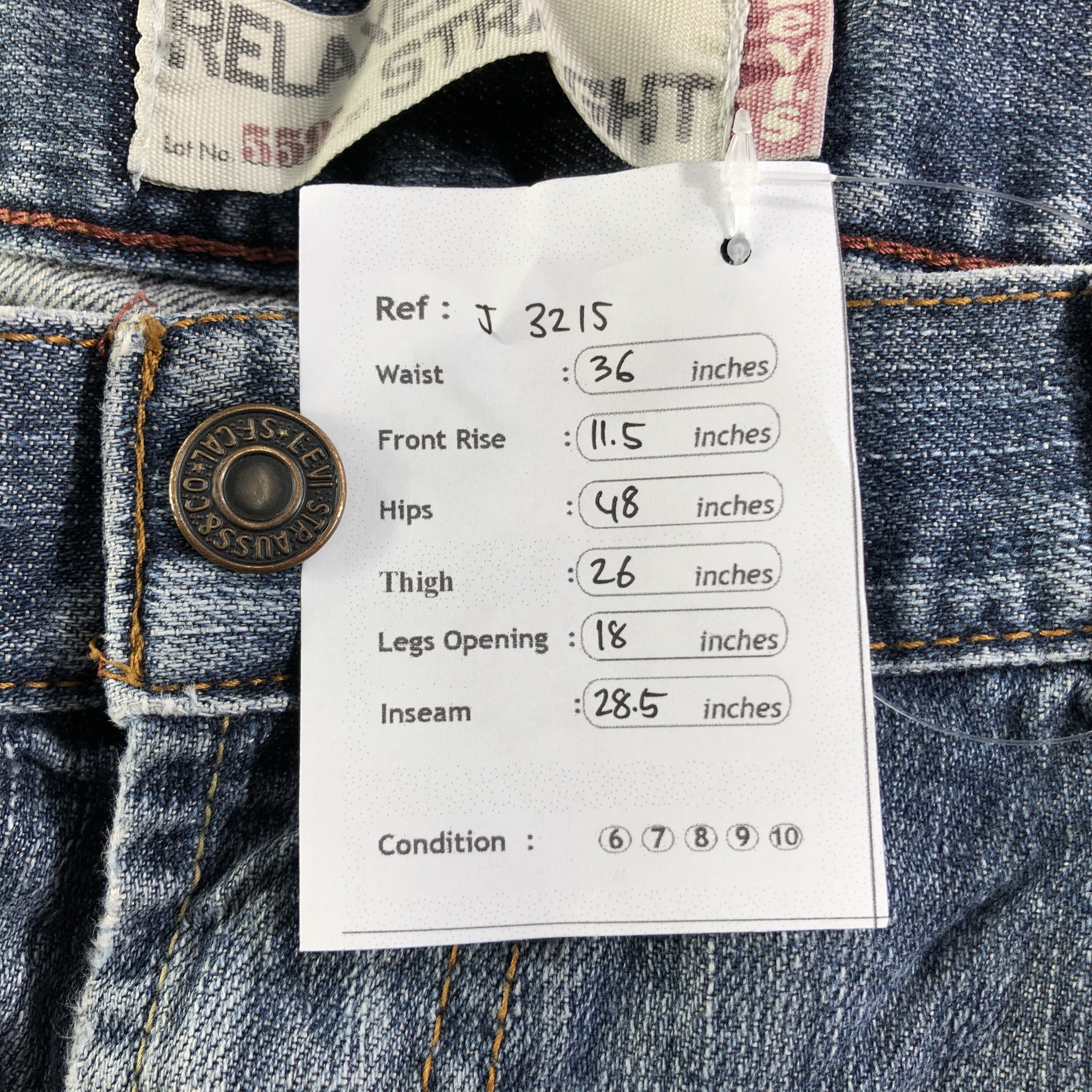 Levi's Vintage Levis 559 Jeans-J3215 Size US 36 / EU 52 - 13 Thumbnail