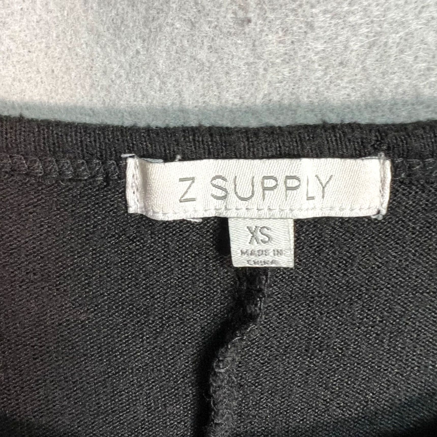 Z Supply Z Supply Black Long Sleeve Maxi Dress XS Women Maxi Dress XS Black Rayon Polyester Spandex Casual 90s? Wait no decade. Size XS / US 0-2 / IT 36-38 - 3 Thumbnail