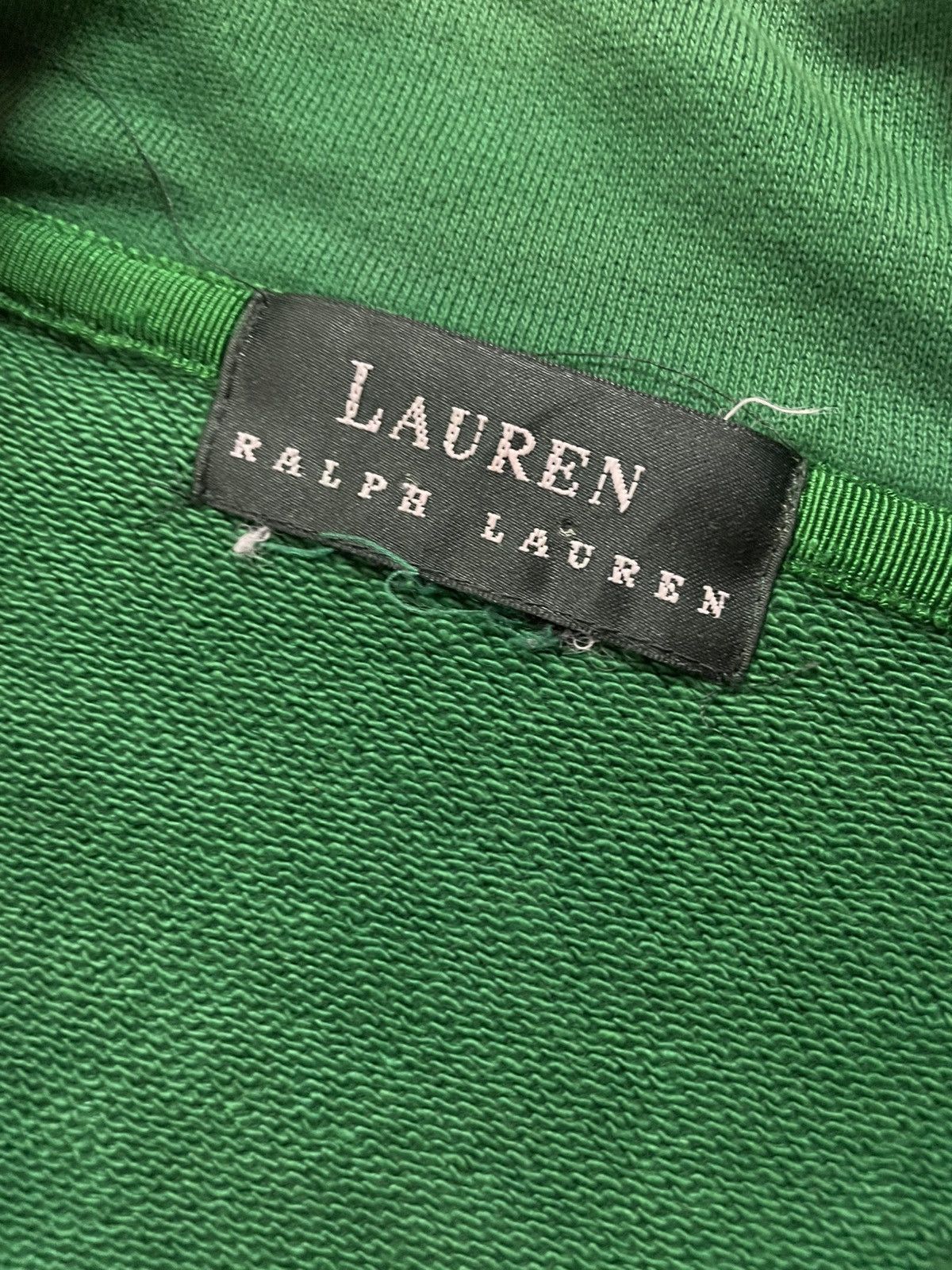 Polo Ralph Lauren Green Tag Vintage Half Zipper Polo Ralph Lauren Crossflag Size US XL / EU 56 / 4 - 3 Thumbnail
