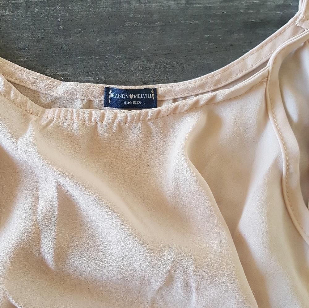 Designer Nude Side Cage Melville Blouse Size ONE SIZE - 4 Thumbnail