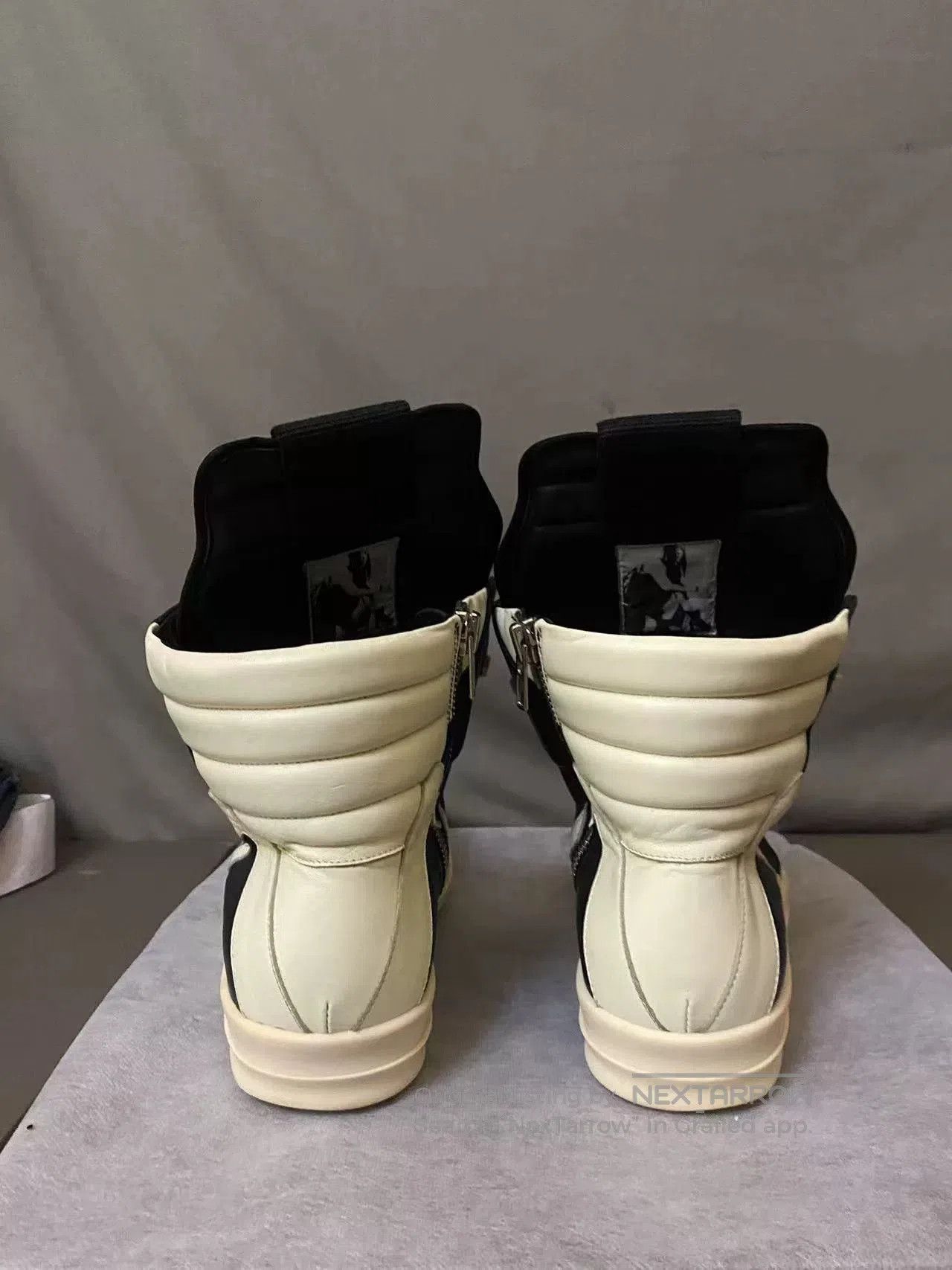 Rick Owens Rick Owens Black Leather Sneakers Size 41.5. Size US 8.5 / EU 41-42 - 4 Thumbnail
