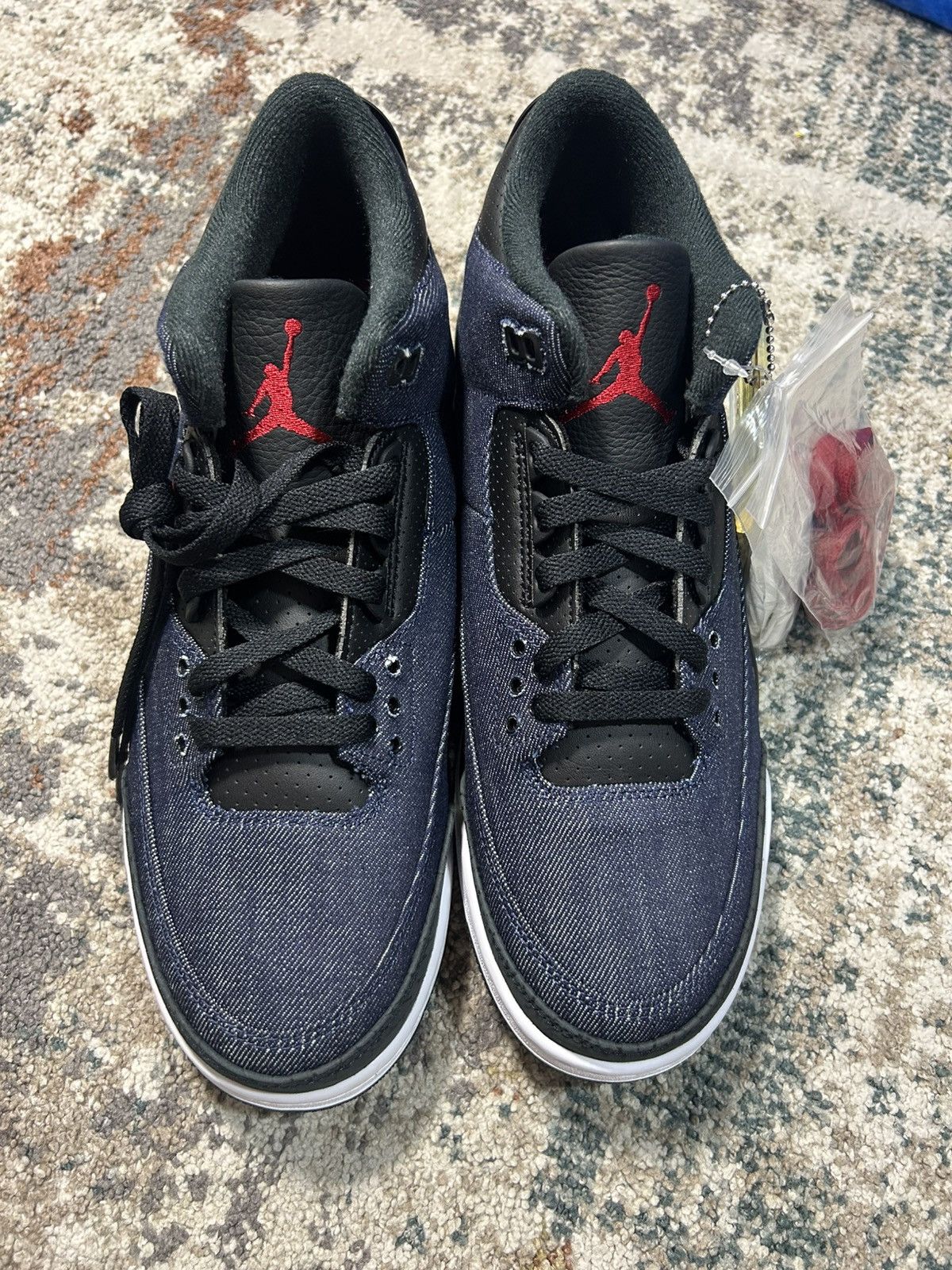 Jordan Brand Jordan 3 Levi Indigo Size US 10 / EU 43 - 3 Thumbnail