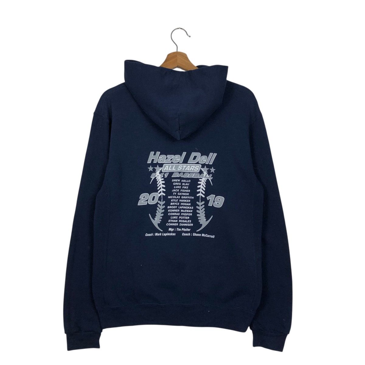 Russell Athletic × Vintage 📌Vintage Hoodie Pull Over Russell Athletic Big Logo Design Size US XL / EU 56 / 4 - 9 Thumbnail