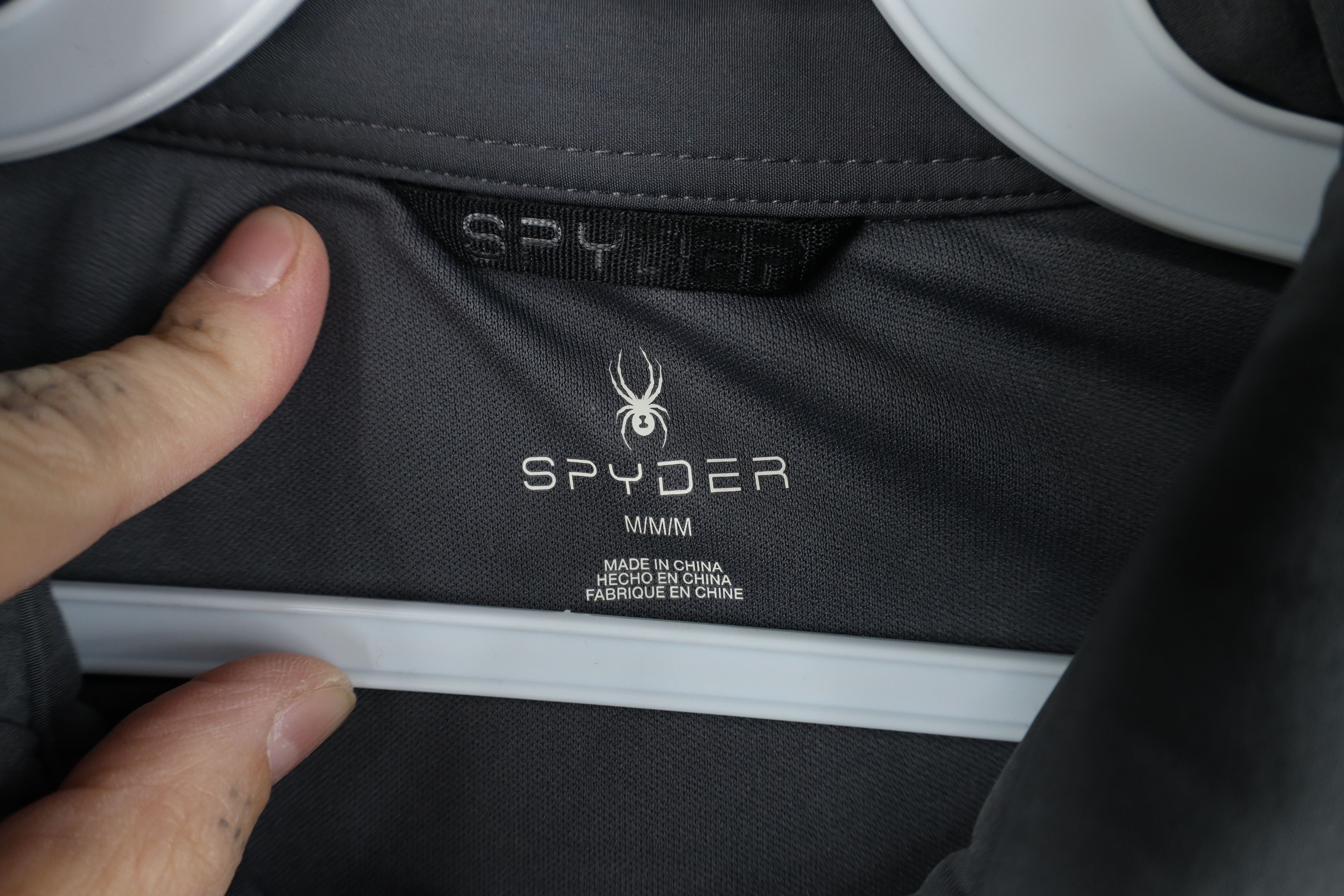 Spyder New w Defects Spyder Transit Full Button Shirt Jacket Gray Size US M / EU 48-50 / 2 - 10 Thumbnail