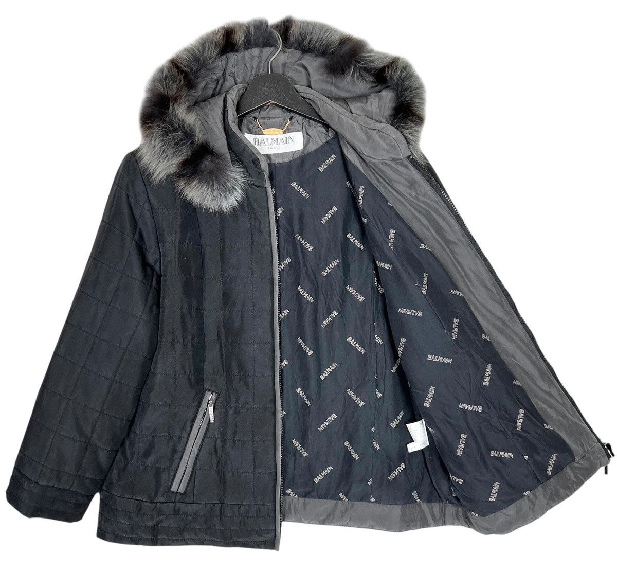 Balmain Balmain Paris Detachable Furs Hoodie Jacket Size M / US 6-8 / IT 42-44 - 6 Thumbnail
