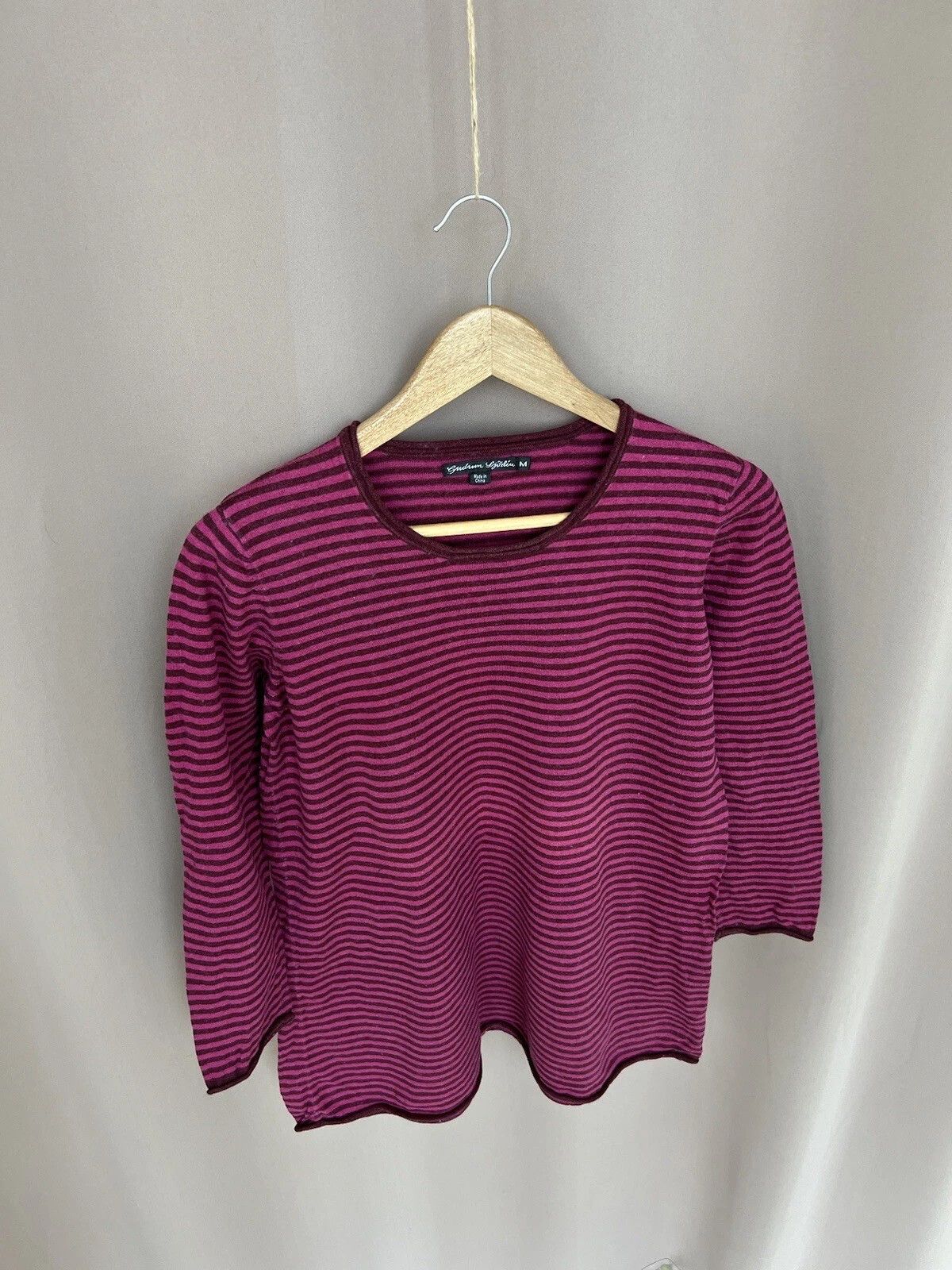 Gudrun Sjoden Gudrun Sjoden Striped Sweater Womens Size M Cotton/Wool Size M / US 6-8 / IT 42-44 - 5 Thumbnail