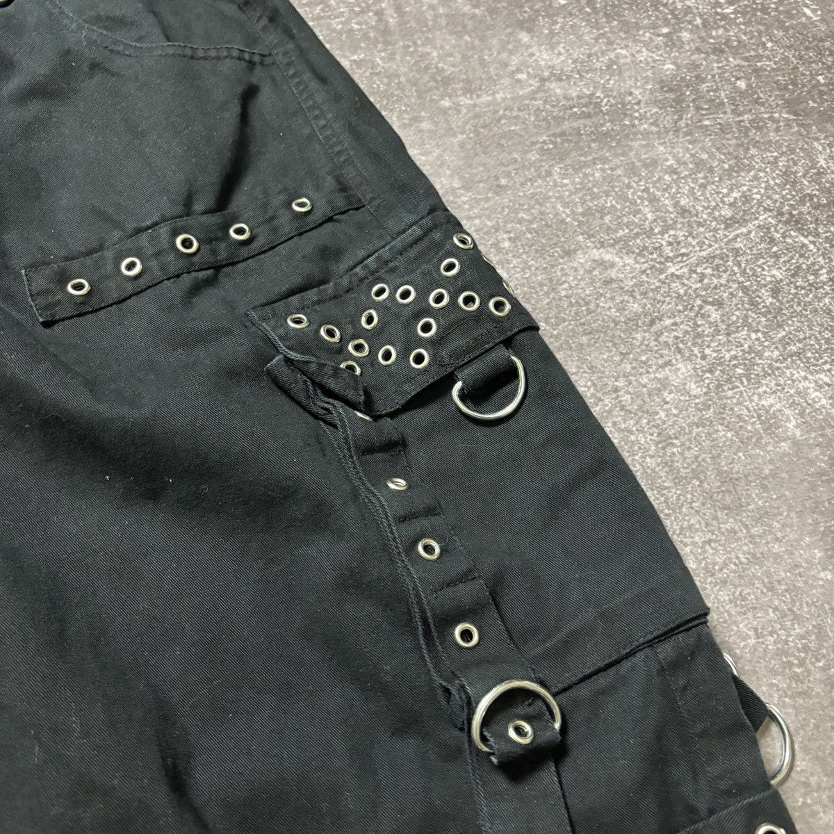 Japanese Brand Y2K tripp nyc type shorts avant garde gothic if six was nine Size US 31 - 5 Thumbnail