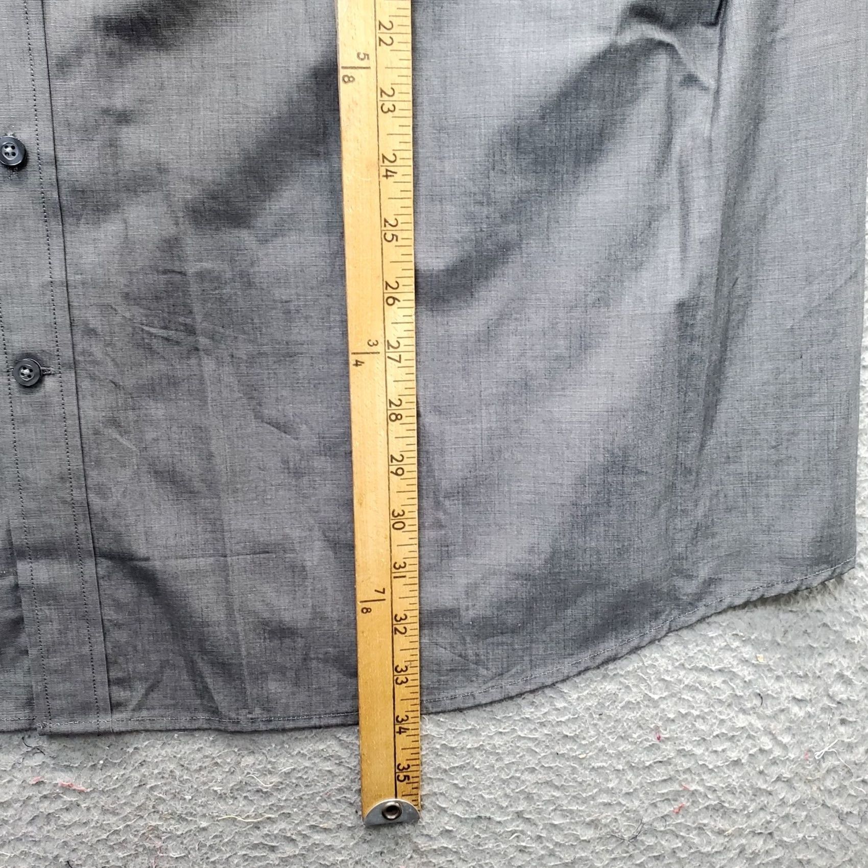 Vintage Synrgy Sport Shirt Mens 2XL Gray Short-Sleeve Button-Up Pocket Casual Shirt Size US XXL / EU 58 / 5 - 3 Thumbnail