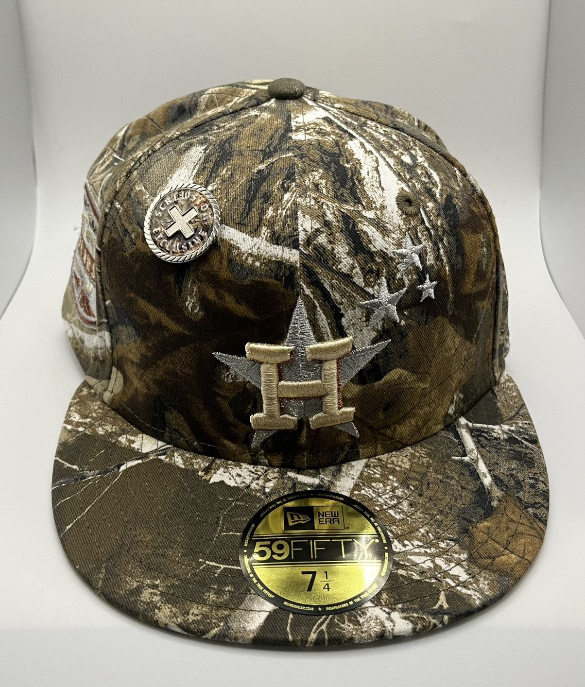 New Era Houston Astros Fitted Size 7 1/4 New Era Cozy Jack 3.0 Camo Size ONE SIZE - 2 Thumbnail