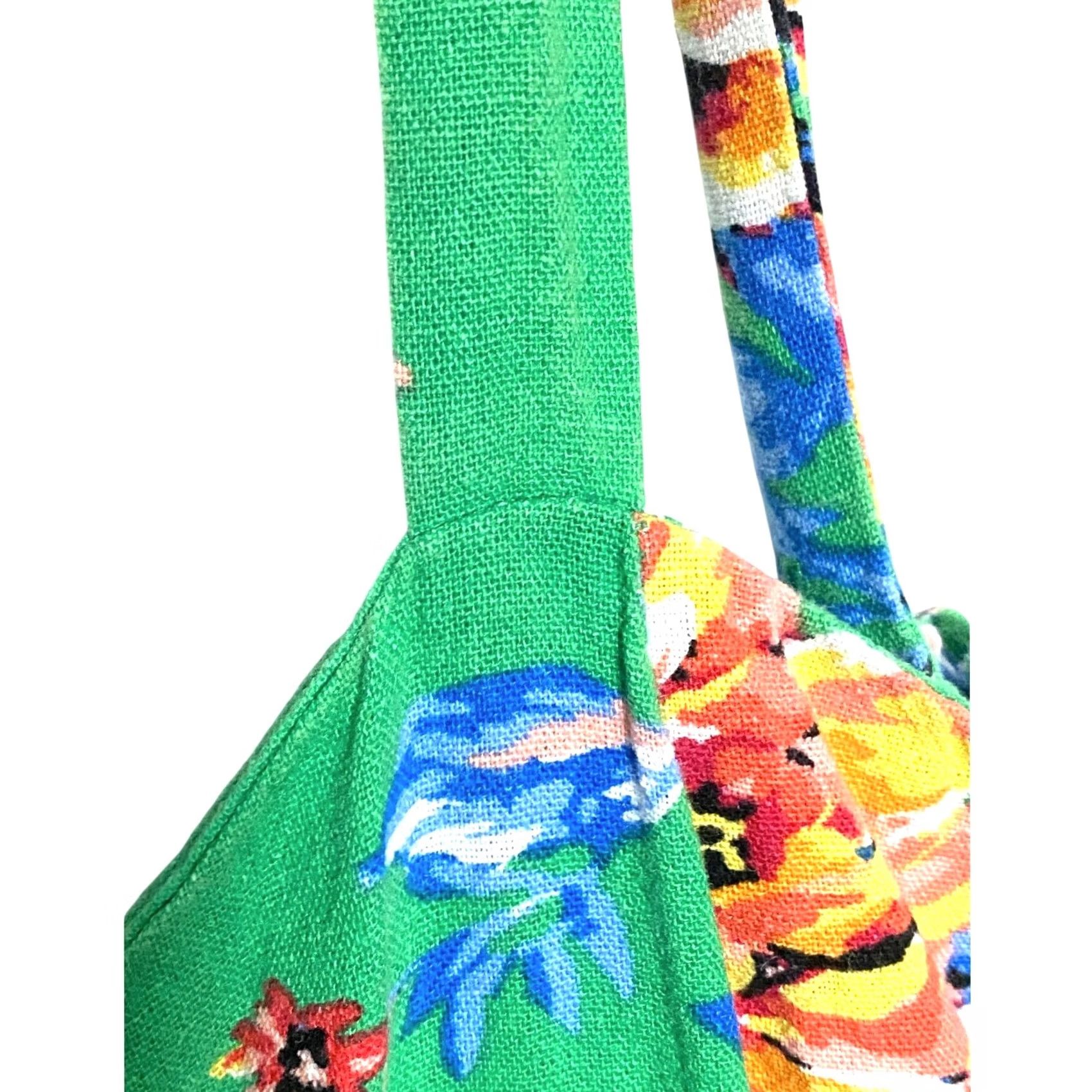 Forever 21 Forever 21+ Green Floral Sundress Adjustable Straps Smocked Womens Plus 0X Dress Short Mini Green Ladies 0X Plus Womens Size XL / US 12-14 / IT 48-50 - 4 Thumbnail