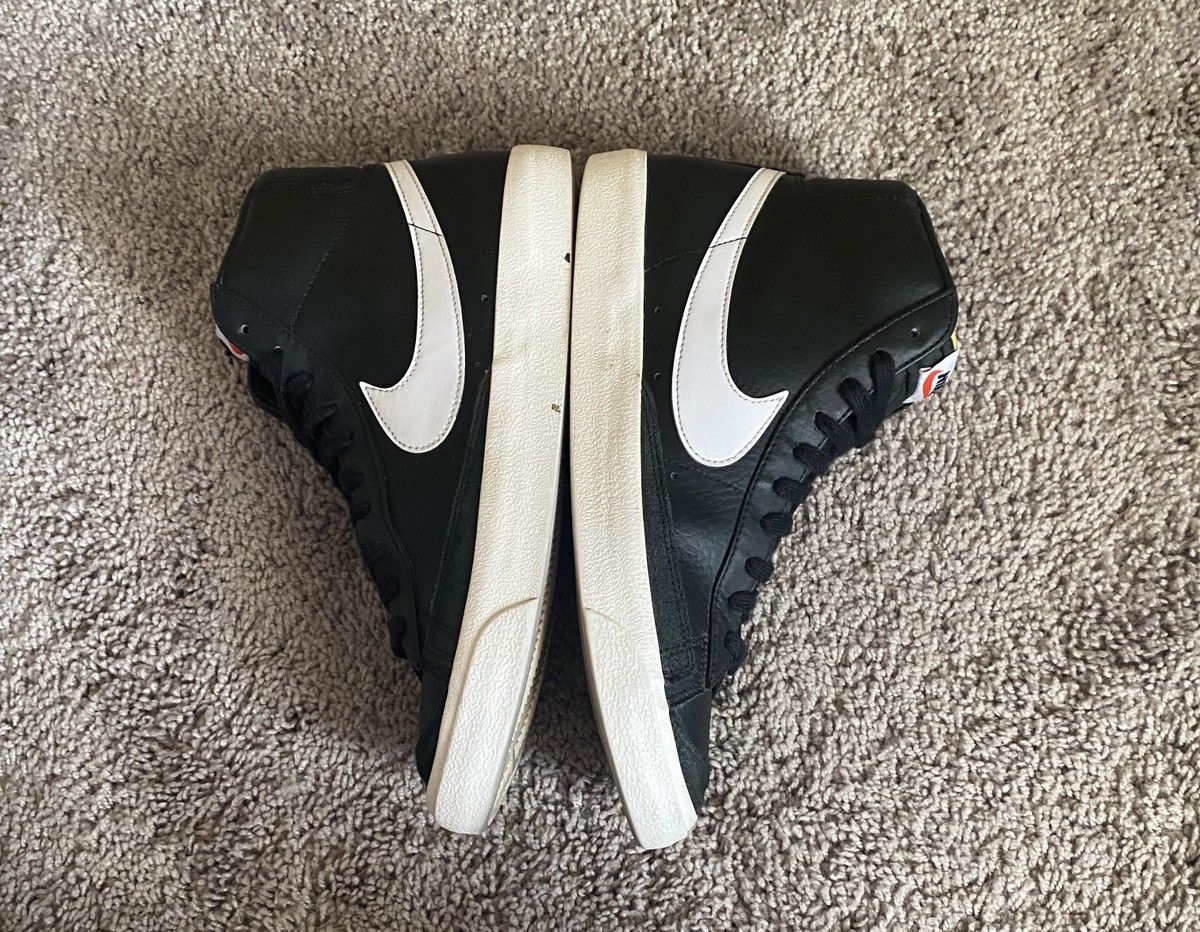 Nike Nike Blazer 77 Mid black vintage leather size 10.5 Size US 10.5 / EU 43-44 - 20 Thumbnail