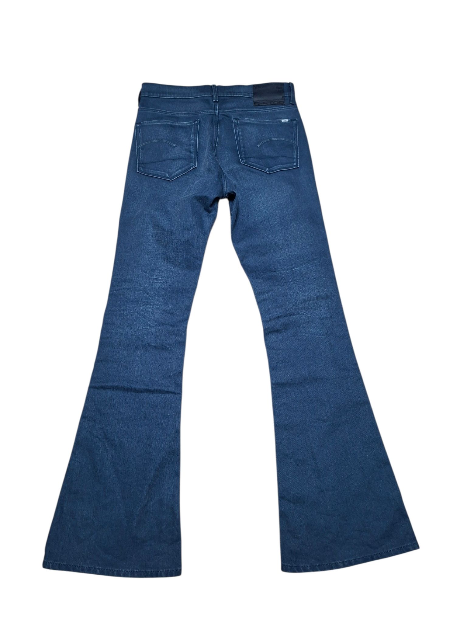 G-Star G STAR RAW FLARED AVANT GARDE LADY`S JEANS DENIM Size 27" / US 4 / IT 40 - 3 Thumbnail