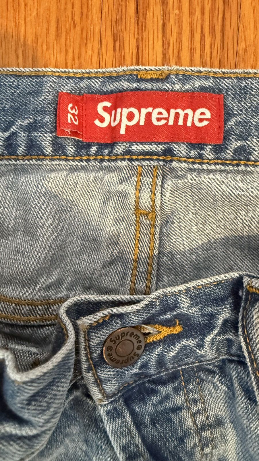 Supreme Supreme regular fit jeans Size US 32 / EU 48 - 3 Thumbnail
