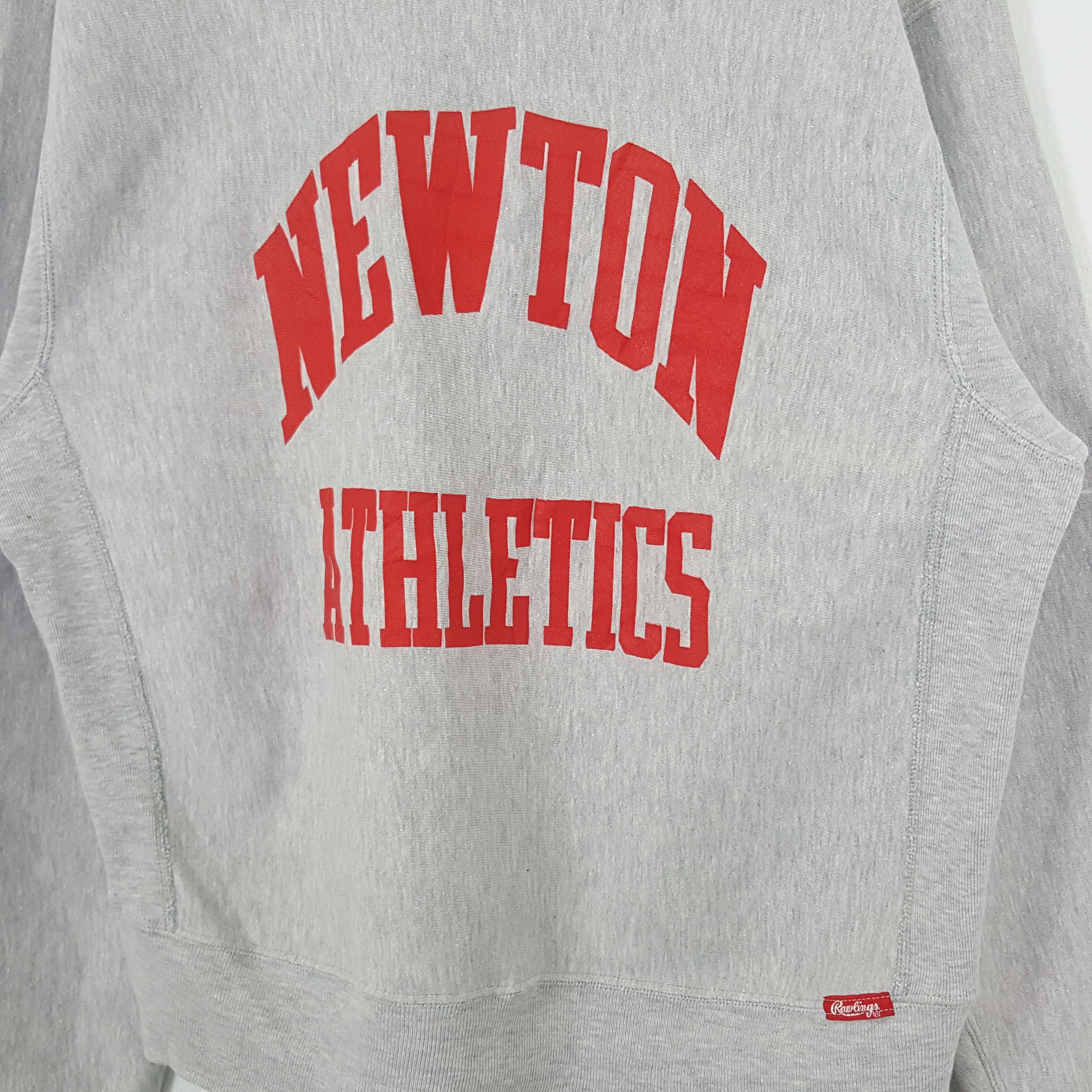 Newton × Vintage Vintage Newton Athletics American Sport Style Sweatshirt Size US L / EU 52-54 / 3 - 2 Thumbnail
