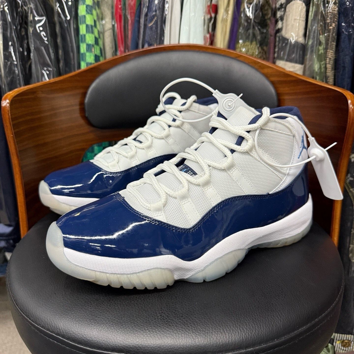Nike Nike AJ11 Blue Lowtop Sneakers 45.5 Men Size US 12 / EU 45 - 1 Thumbnail