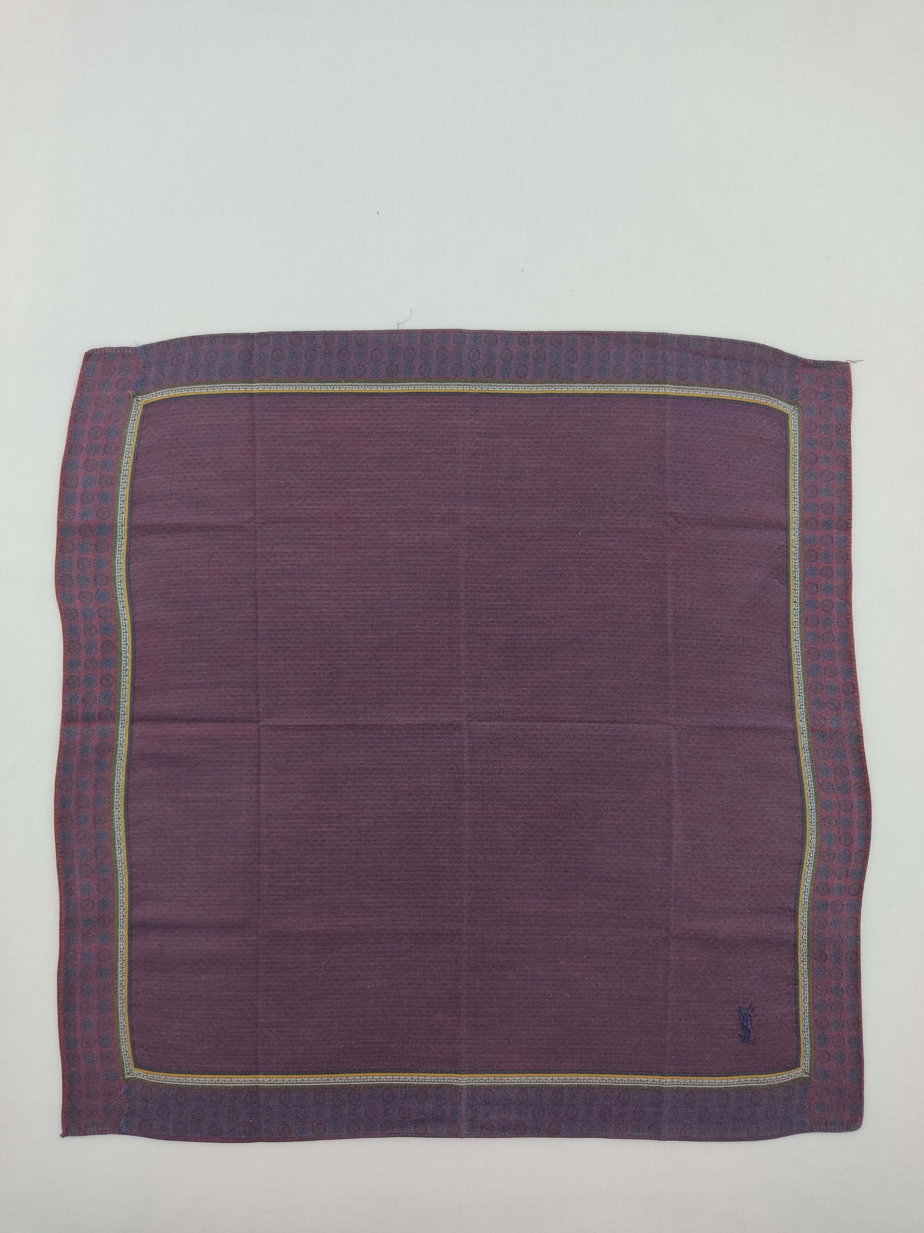 Vintage × Yves Saint Laurent Vintage Yves Saint Laurent Handkerchief / Neckwear / Bandana Size ONE SIZE - 3 Thumbnail