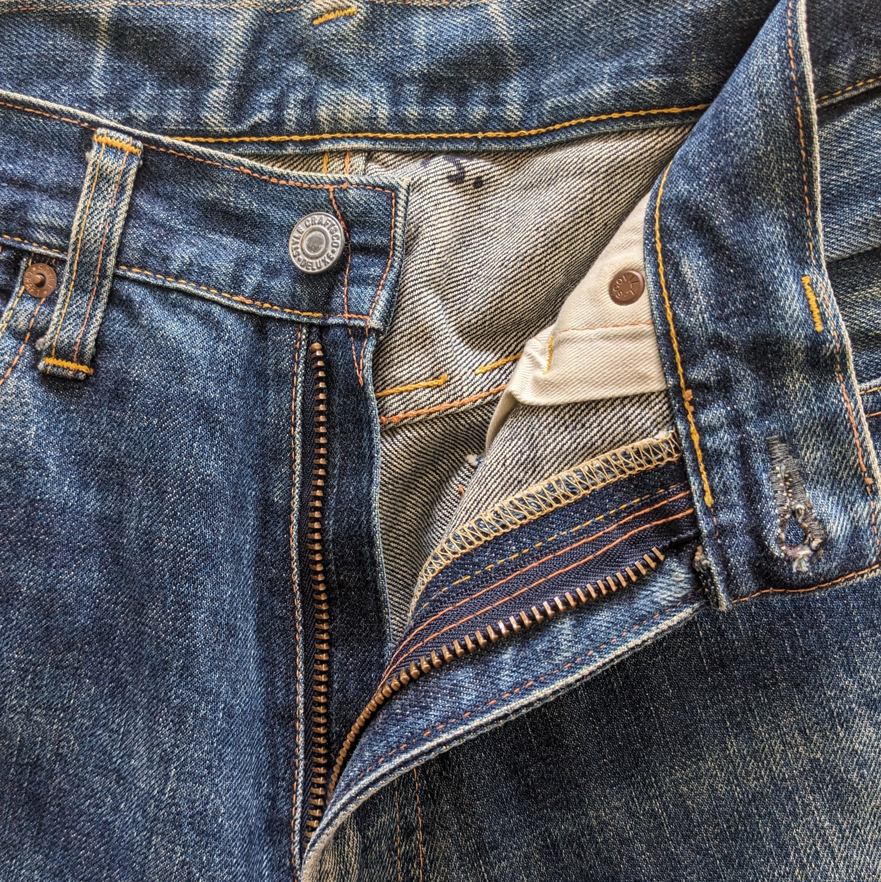 Evisu Vintage EVISU Japanese Fashion Brand Denim Custom Jeans Size US 29 - 6 Thumbnail