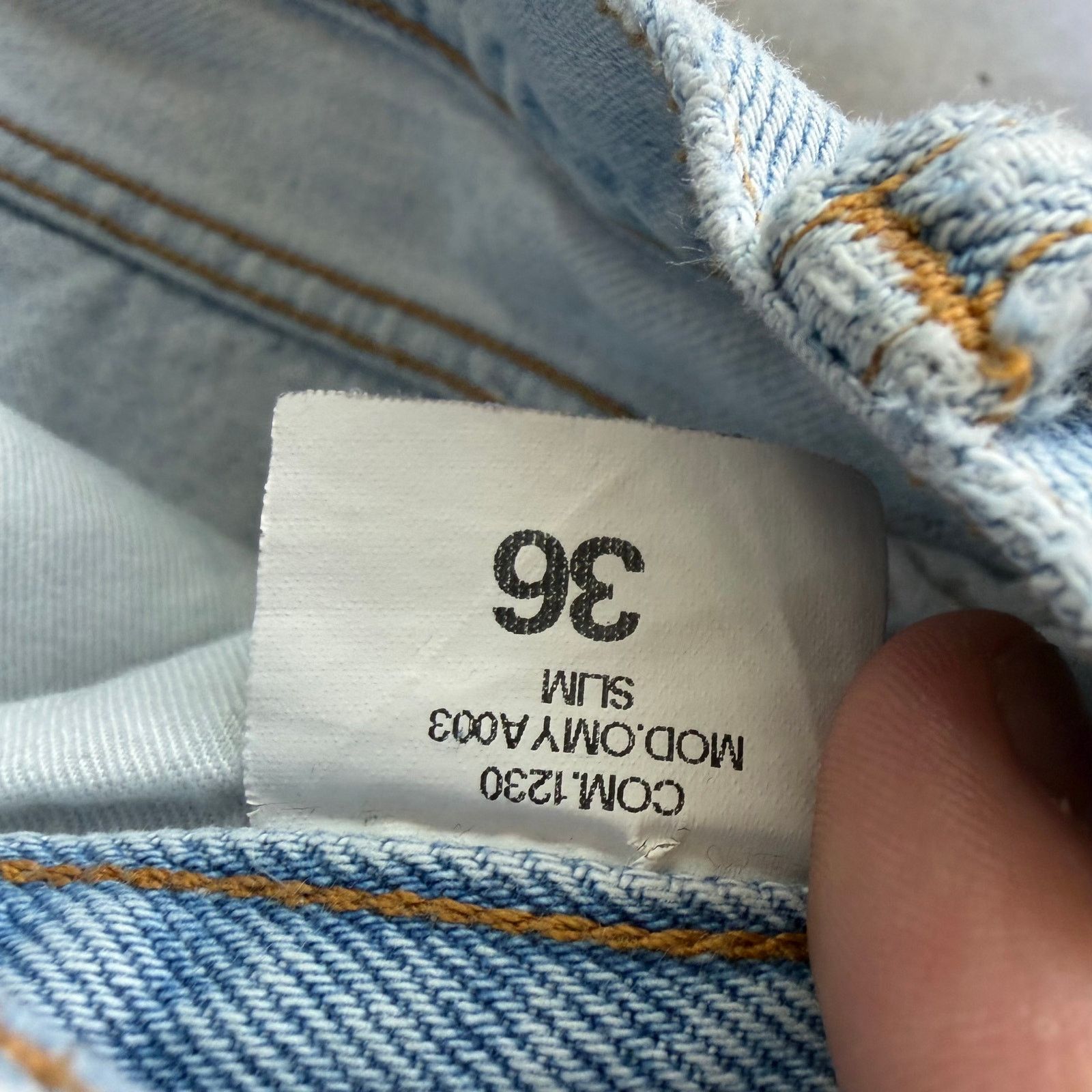 Off-White Off White Temperature Denim Blue Size US 32 / EU 48 - 10 Thumbnail