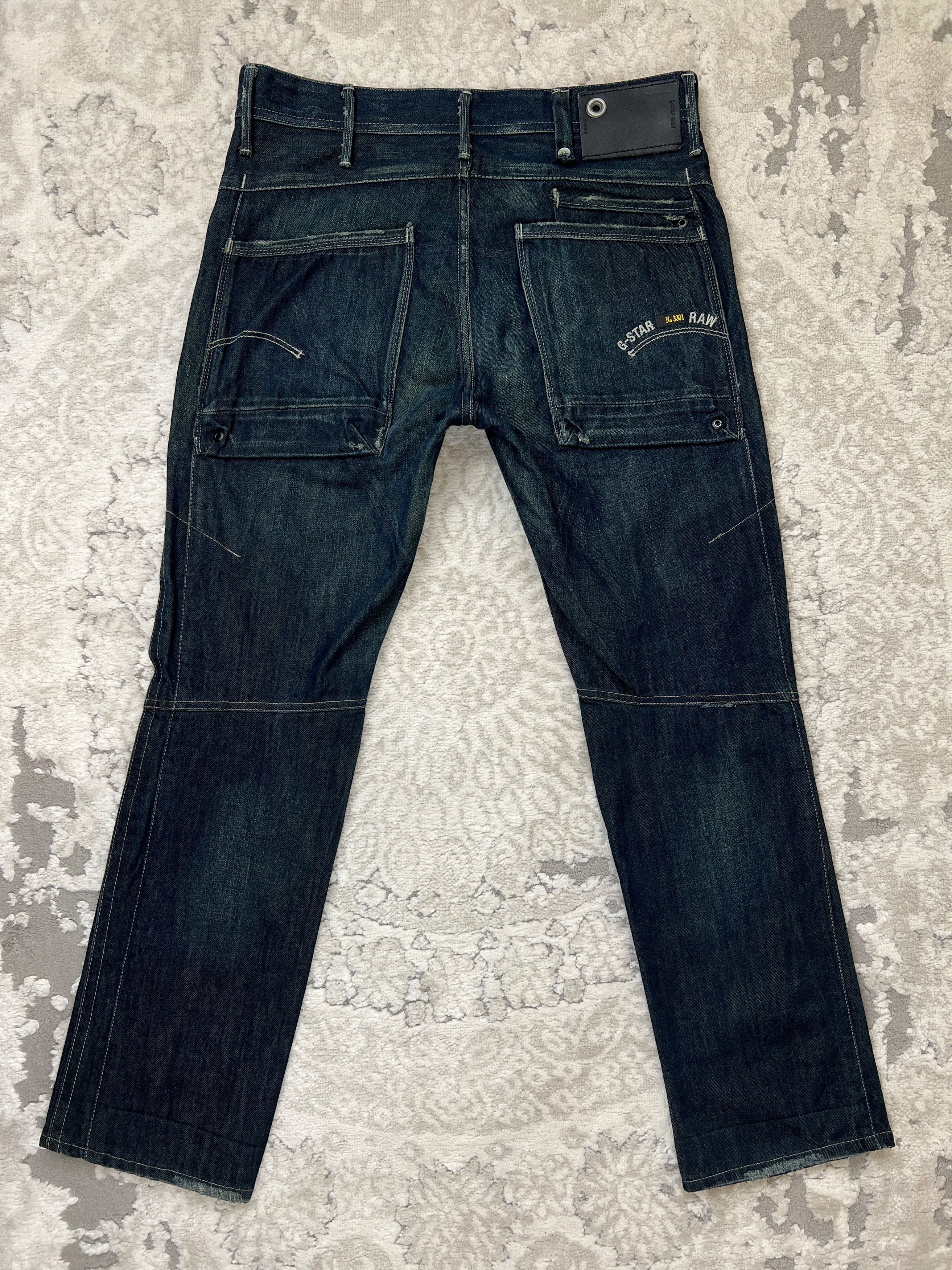 G-Star G-Star RAW Navy Jack Loose Tapered Jeans - Raw Denim 32 Size US 32 / EU 48 - 15 Thumbnail