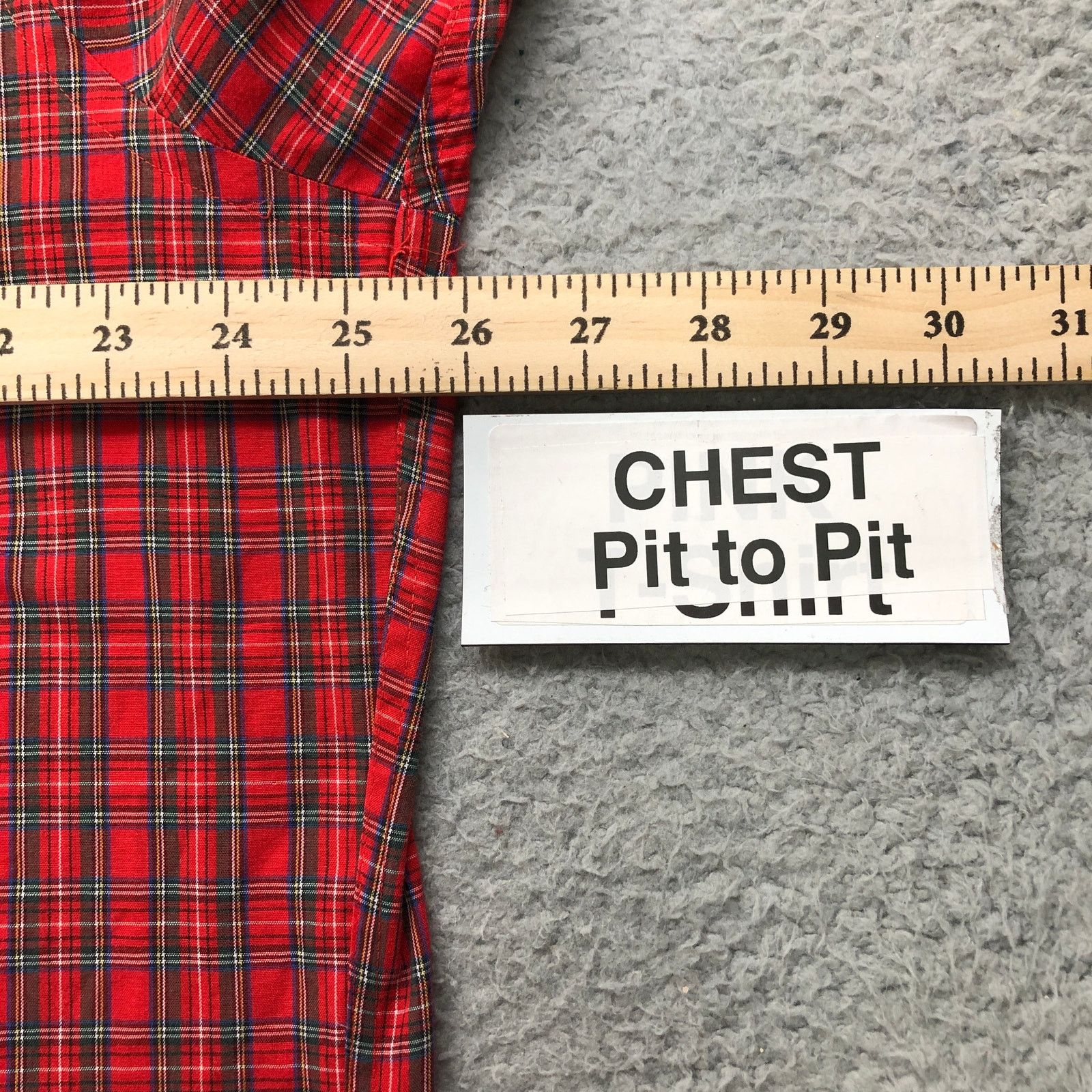 Other Vintage Woolrich Button Up Shirt Men XL Plaid Red White Size US XL / EU 56 / 4 - 5 Thumbnail