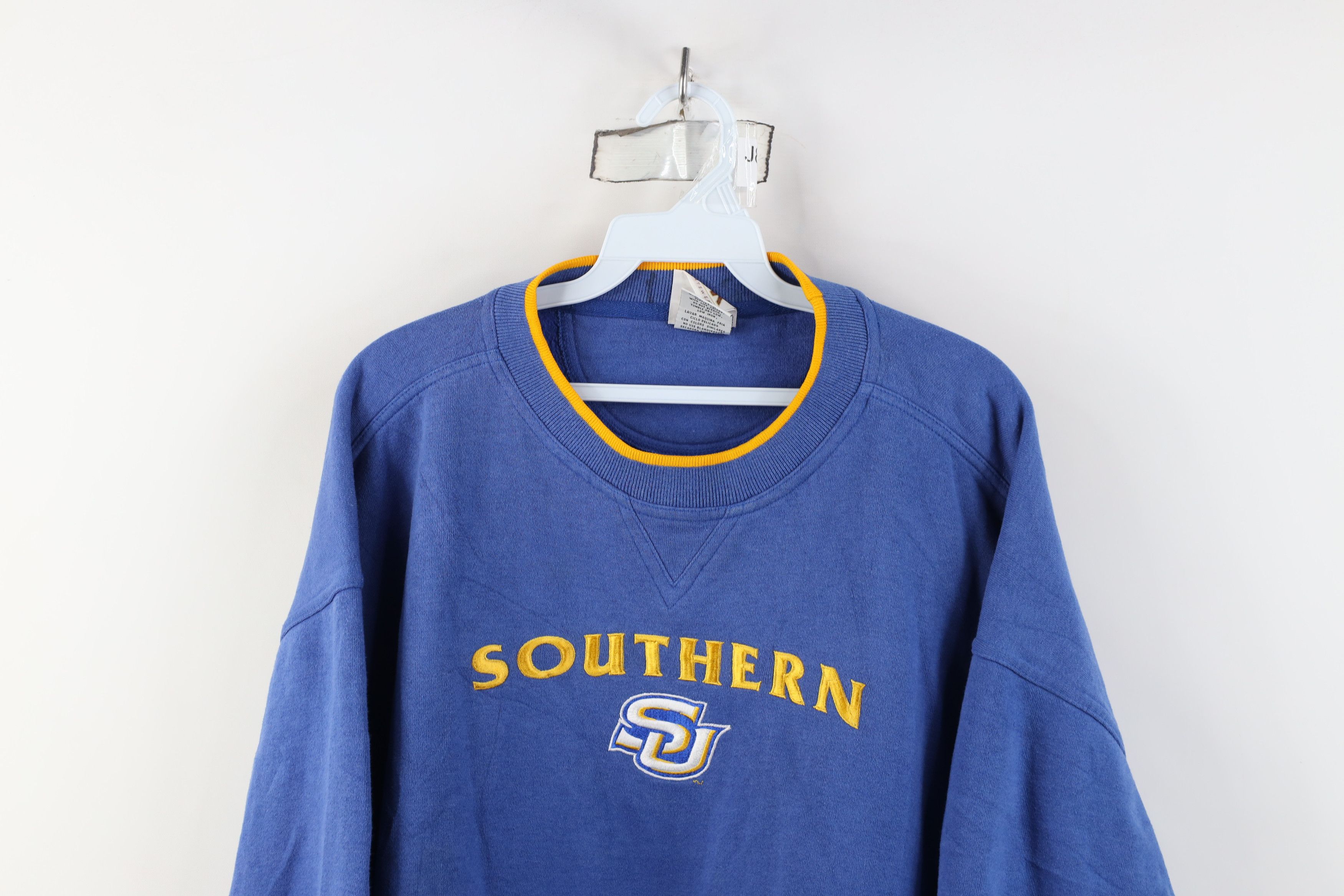 Vintage Vintage 90s Southern University and A&M Crewneck Sweatshirt Size US XL / EU 56 / 4 - 2 Thumbnail
