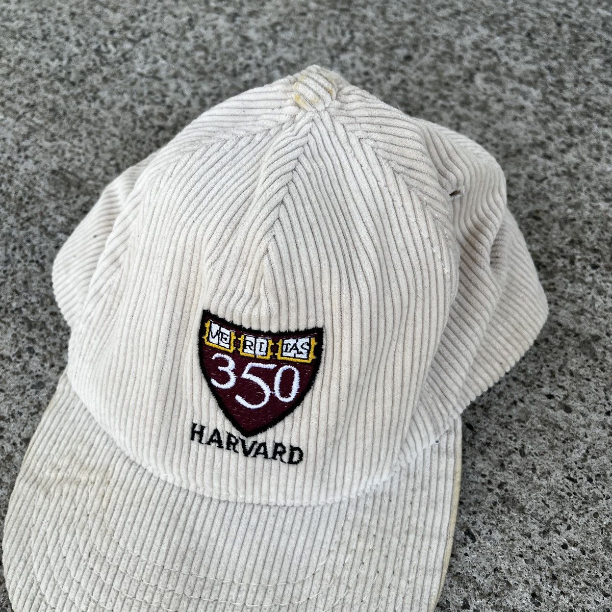 Vintage Vintage Harvard University Snapback Hat Very Worn 350 Size ONE SIZE - 2 Thumbnail