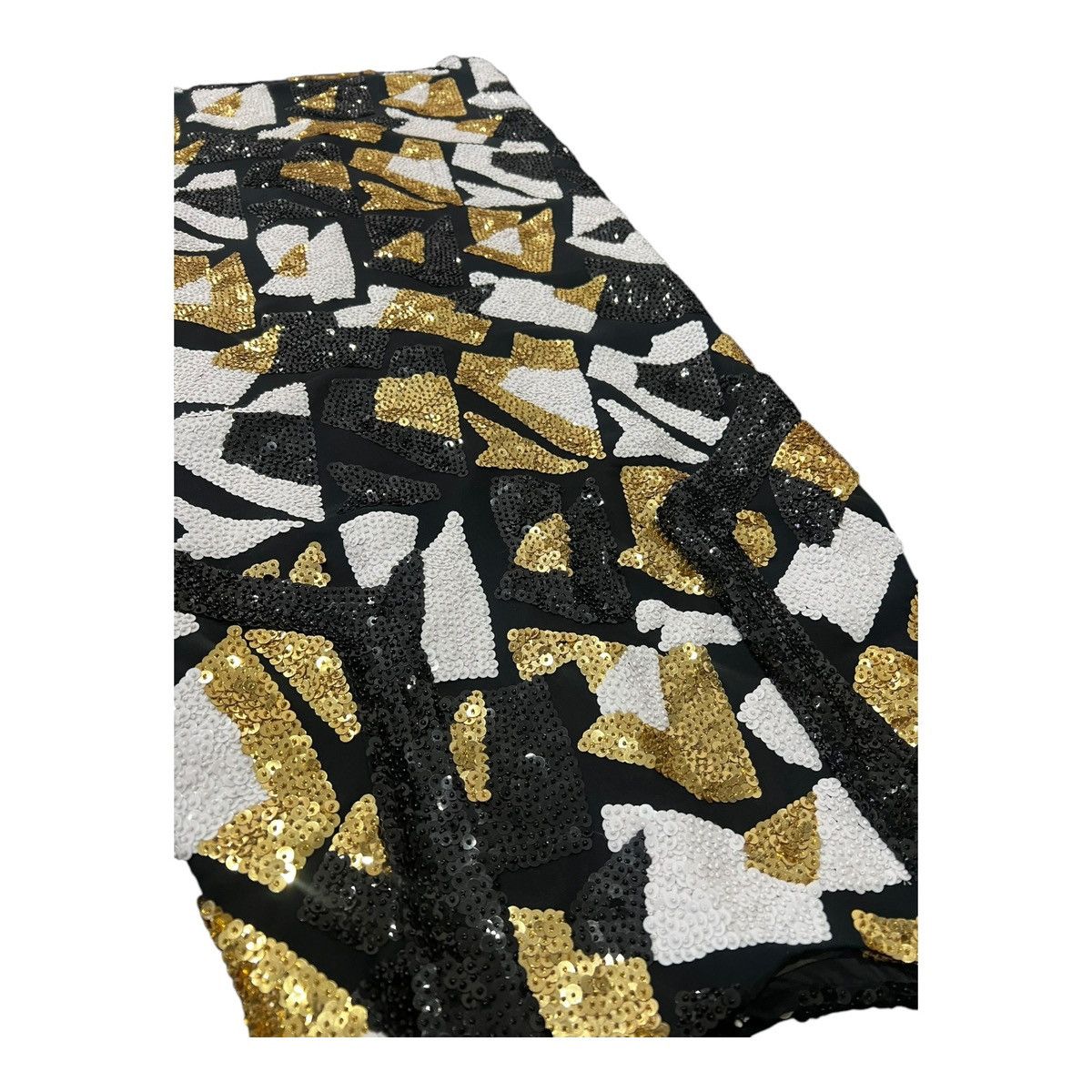 Loewe Loewe Black Gold And White Sequin Dress Women’s 36 US XS Size S / US 4 / IT 40 - 13 Thumbnail