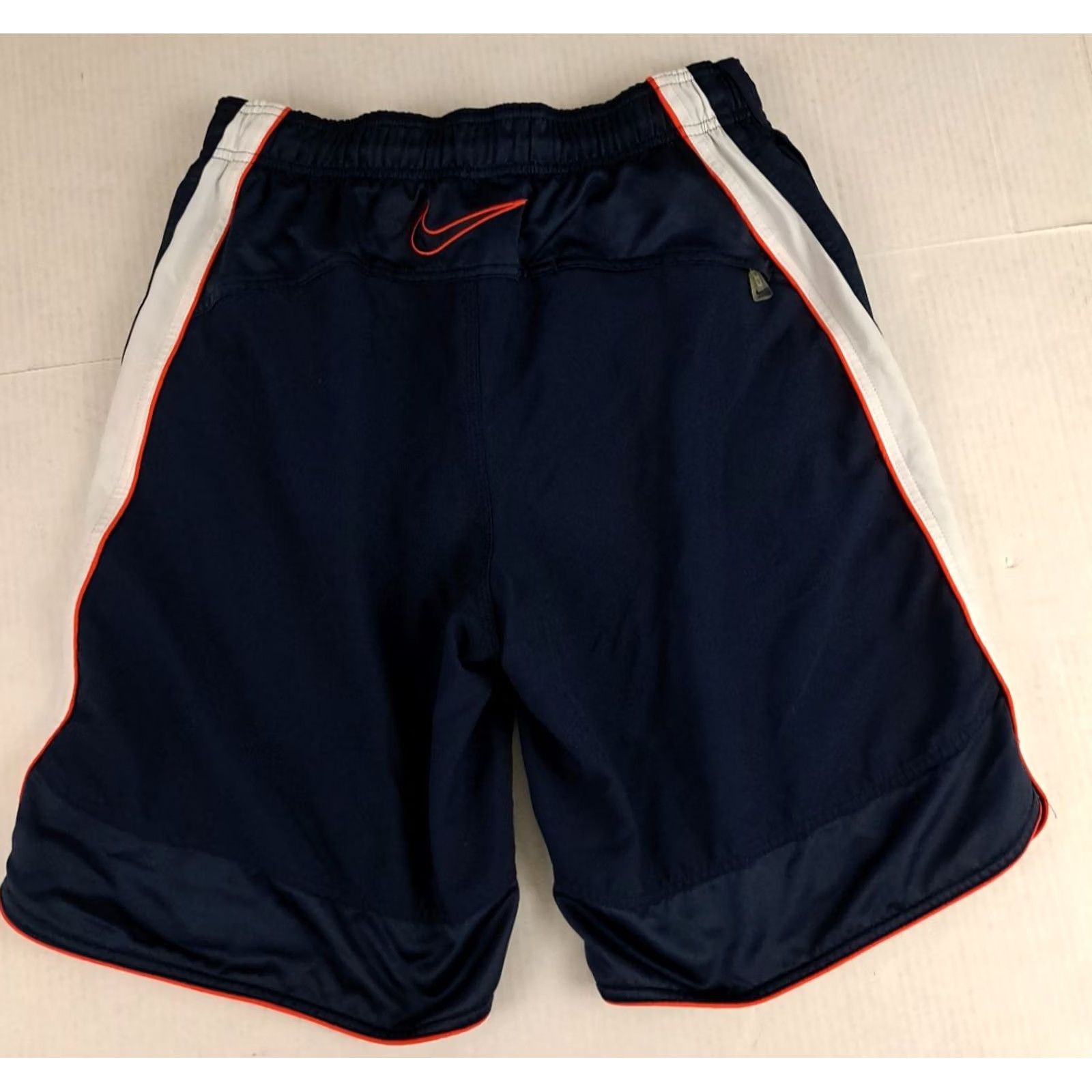 Nike VINTAGE Nike Swimming Shorts 1990s Medium EUC Men Athletic 90s Sports Blue Polyester Drawstring Pockets Size US 31 - 5 Thumbnail