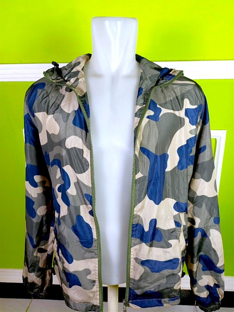 Other UNKNOWN BRAND Light Running Camo Hoodie Jacket "NoTags" Size US L / EU 52-54 / 3 - 12 Thumbnail