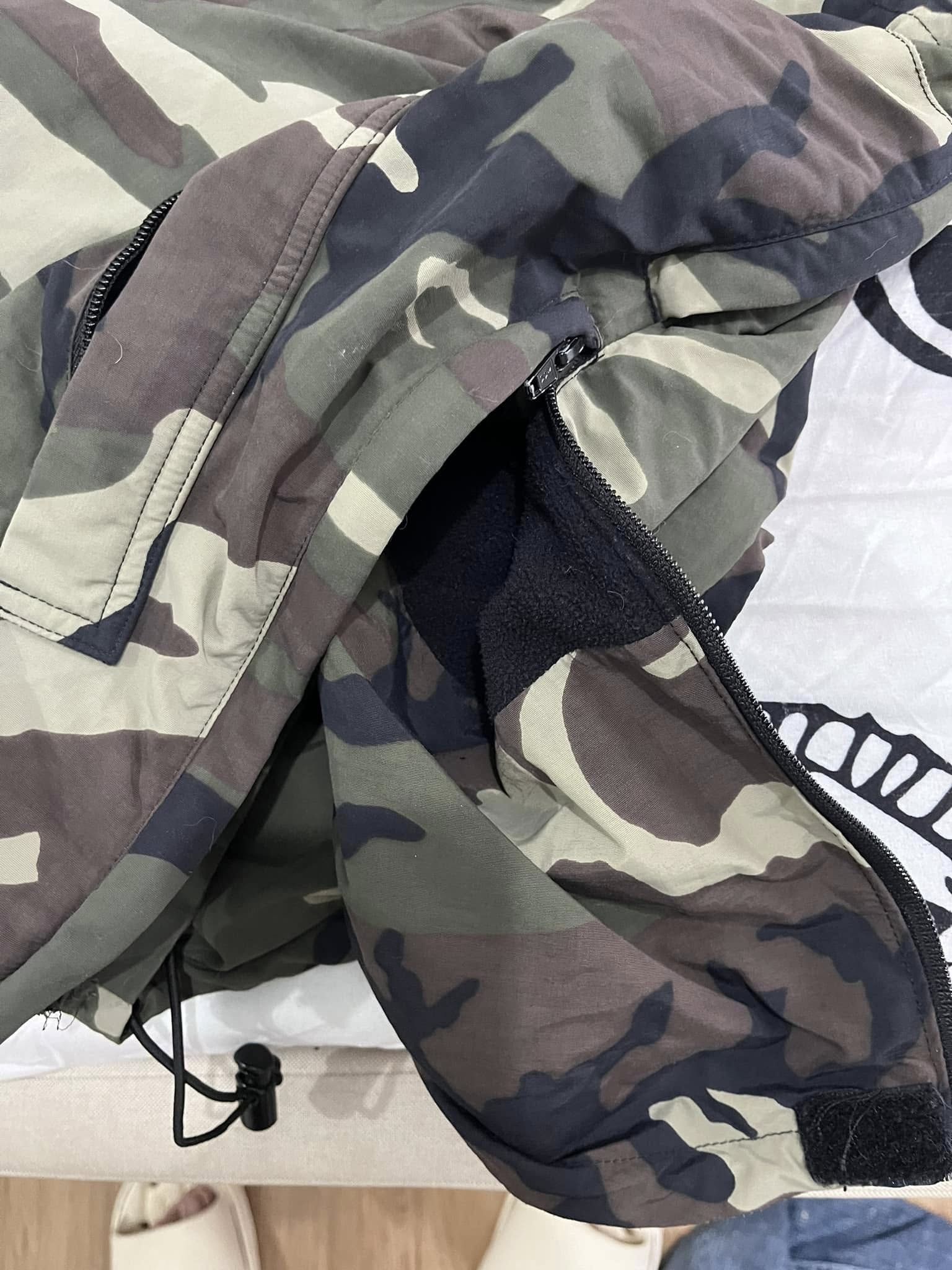 Carhartt OG Carhartt Camo Half Zip Pullover Jacket Size US XL / EU 56 / 4 - 4 Thumbnail