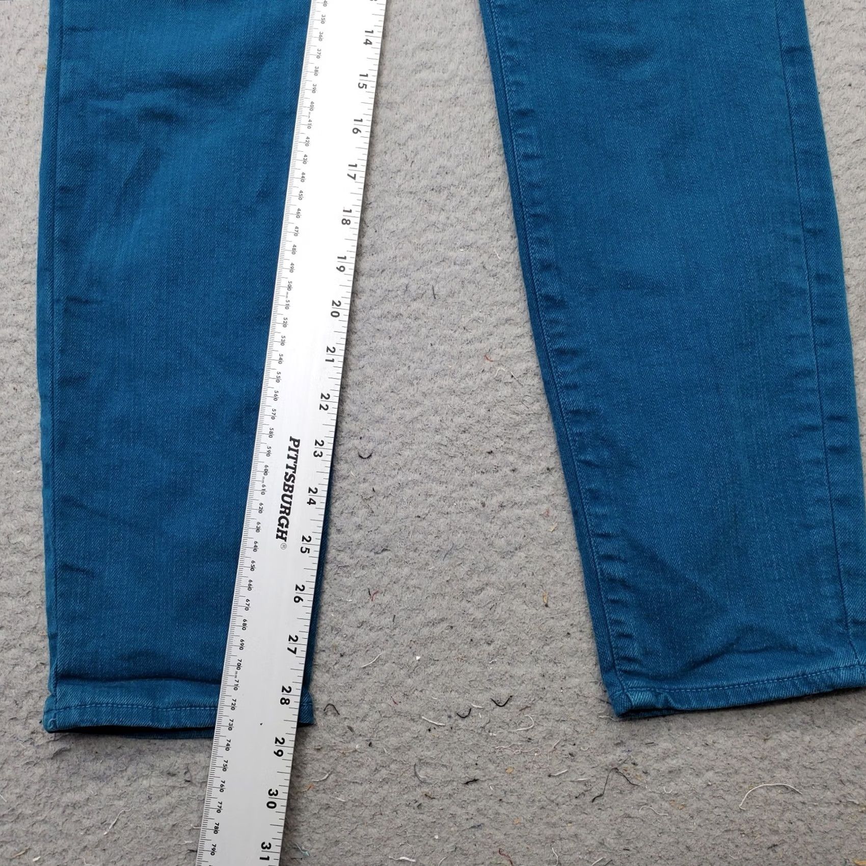 Lucky Brand Lucky Brand Charlie Ankle Skinny Jeans Womens Size 8 Blue Denim Streetwear 5-Pocket Design Vintage No Size 30" / US 8 / IT 44 - 4 Thumbnail