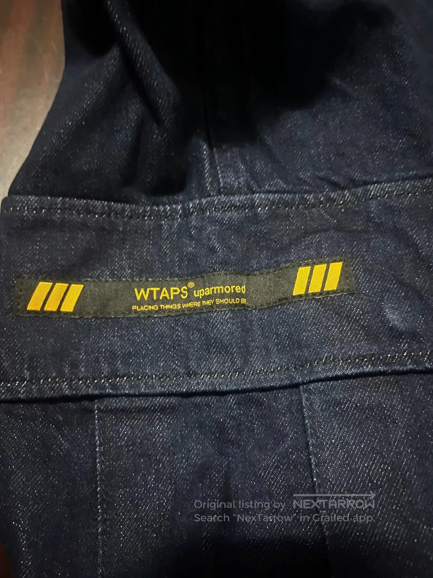 Wtaps WTAPS 17AW Cargo Denim Military Pants. Size US 36 / EU 52 - 2 Thumbnail