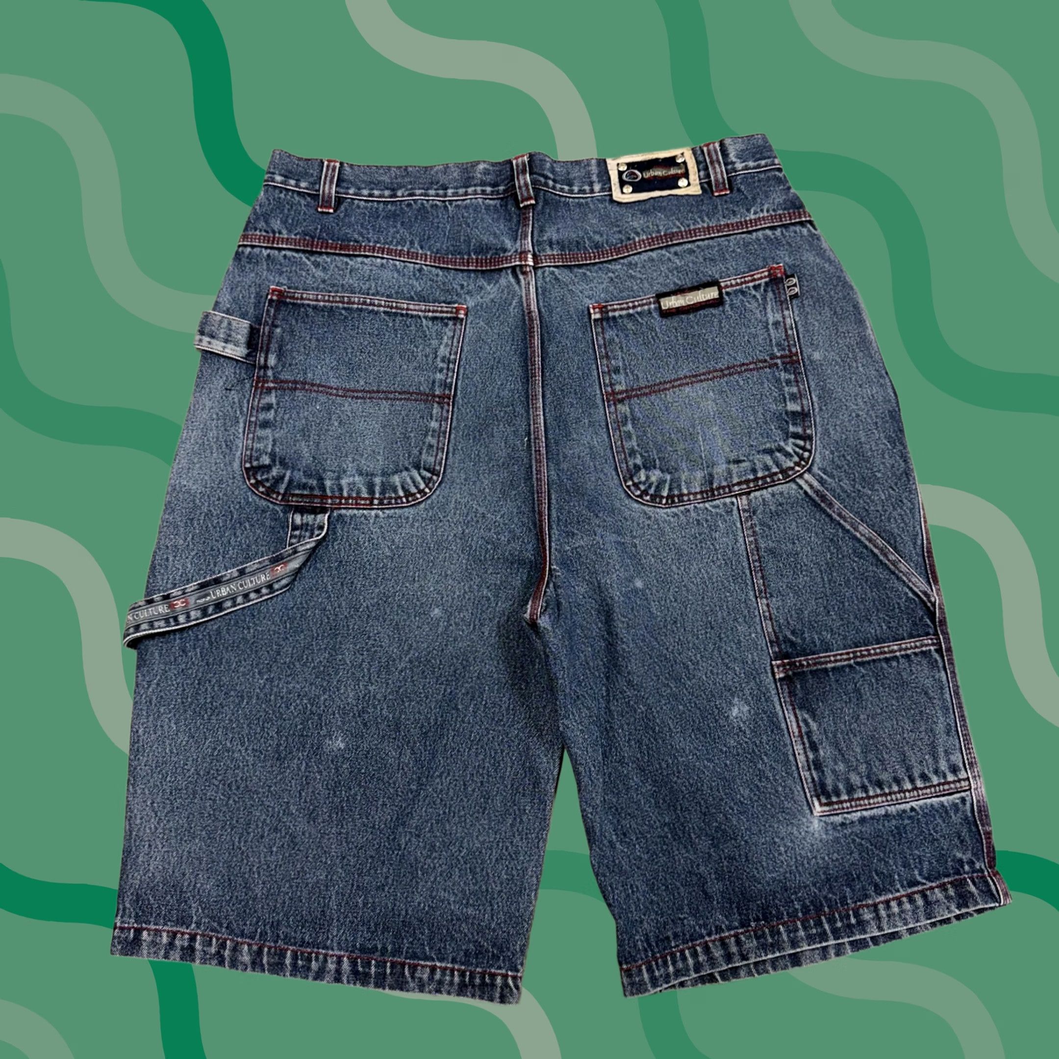 Vintage × Wu-Tang Clan Vintage 90s Wu wear baggy carpenter denim