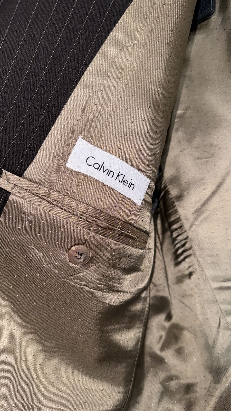 Calvin Klein Calvin Klein Wool Blazer Size 38R - 4 Thumbnail