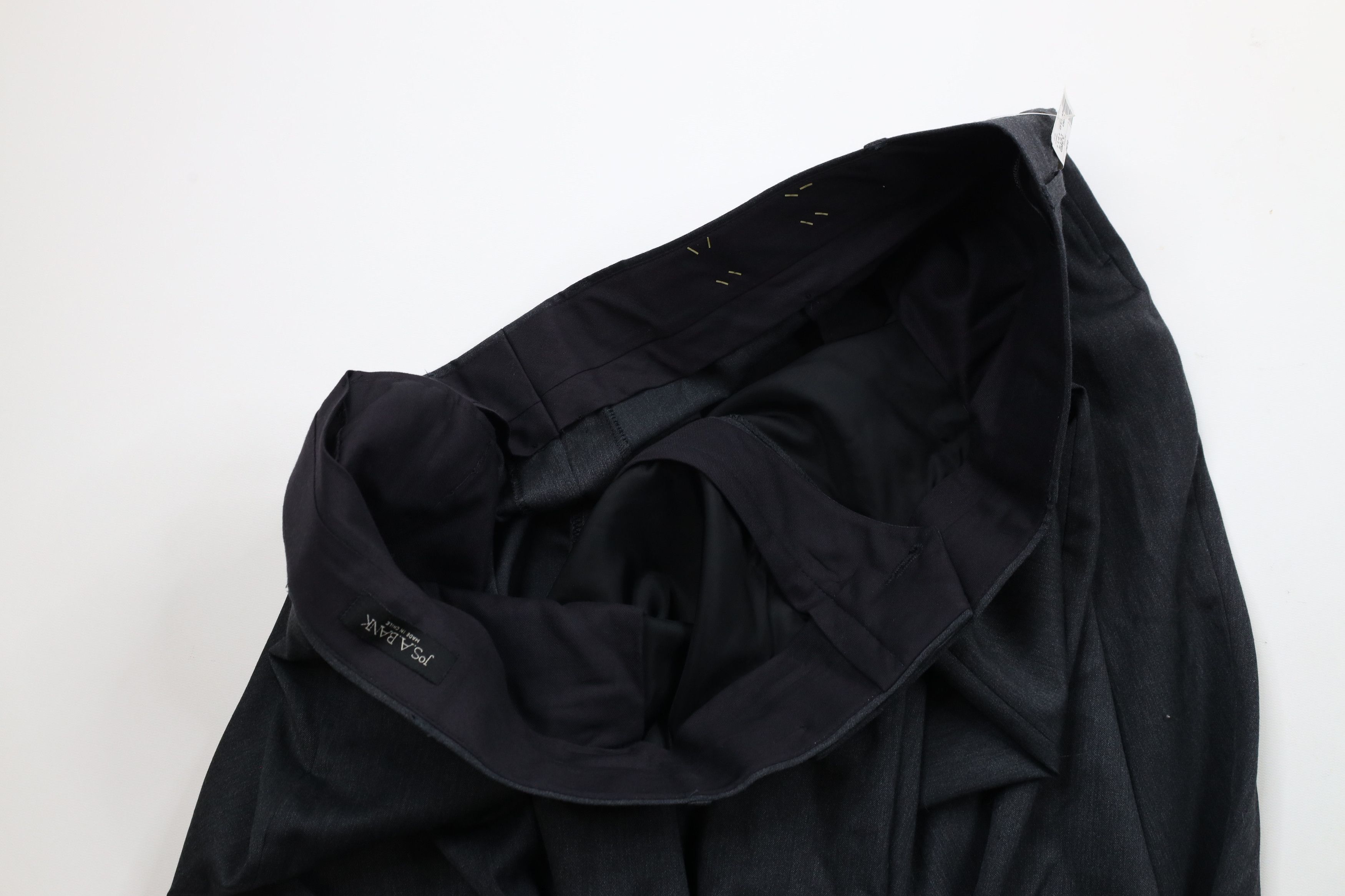 Jos. A. Bank × Vintage Deadstock Vintage Jos A Bank Gabardine Stretch Chino Pants Size US 44 / EU 60 - 9 Thumbnail