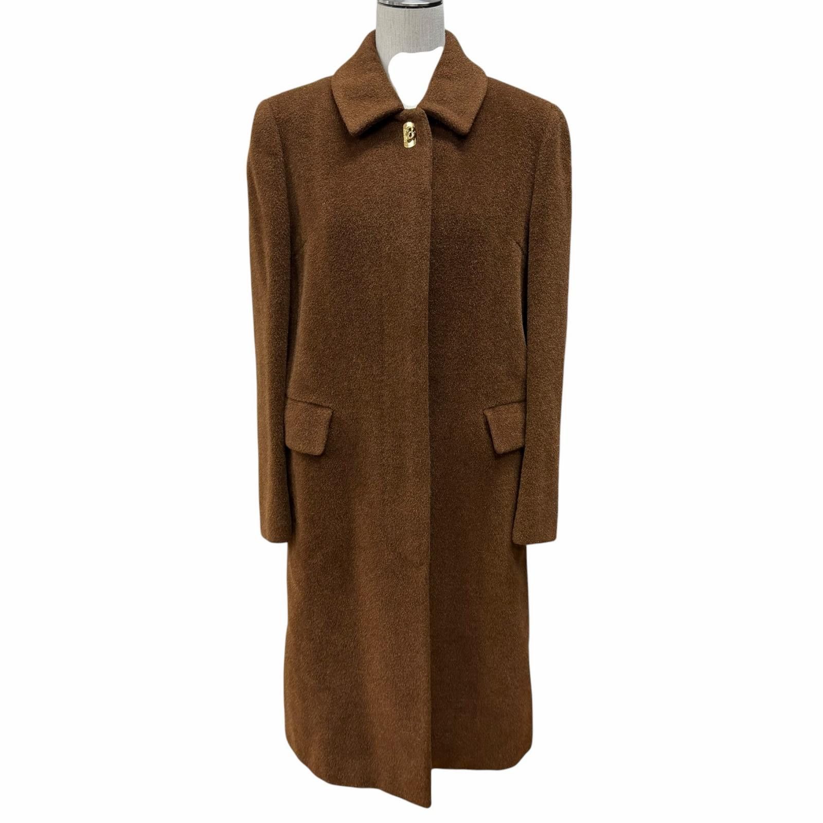 Burberry Burberry Burberrys Wool Mohair Coat Textile Outerwear DUTY FREE for USA Size ONE SIZE - 1 Thumbnail