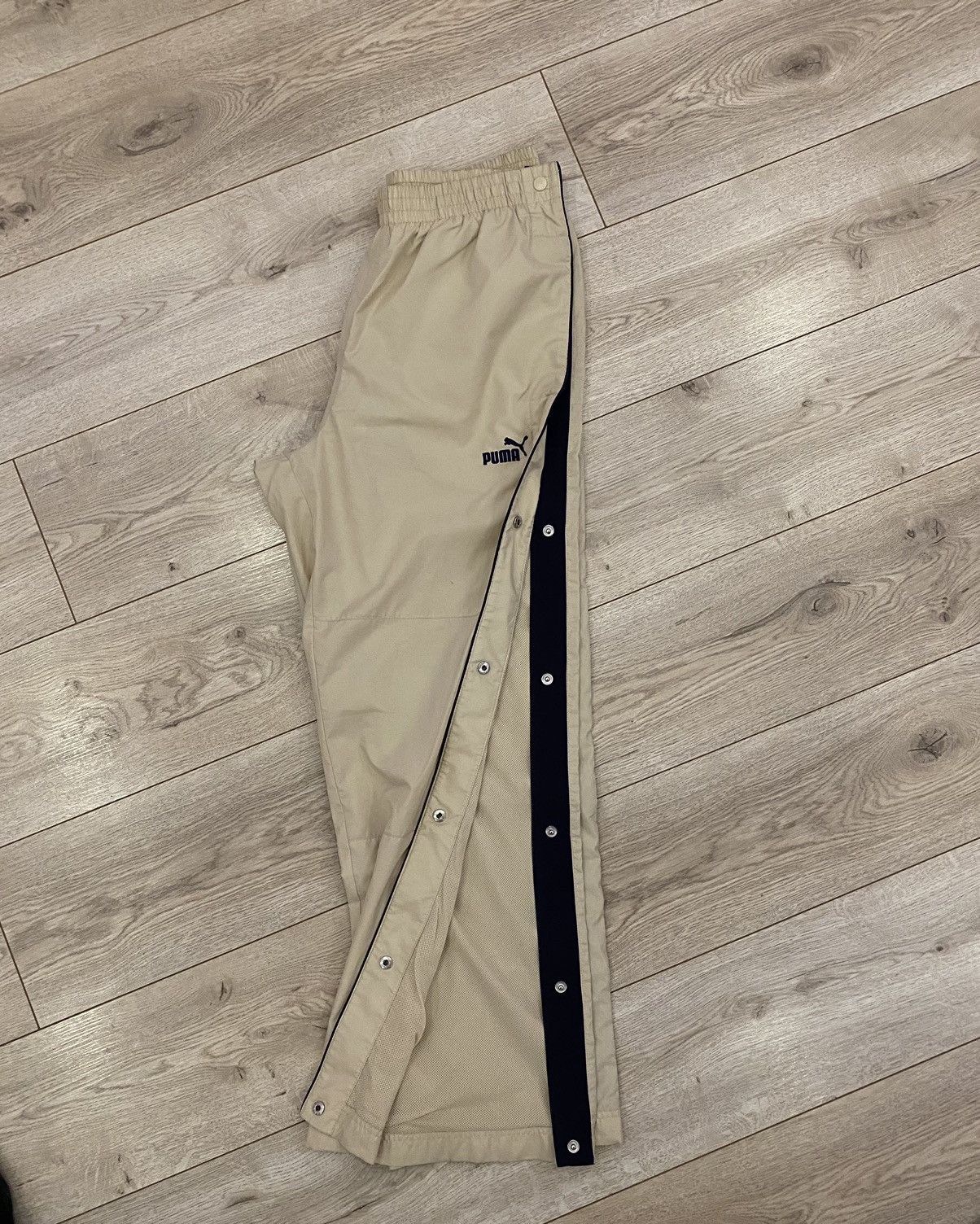 Puma × Vintage RARE Vintage 🚨Pants Puma FULL ZIP🚨 Gorpcote Track Size US 32 / EU 48 - 3 Thumbnail