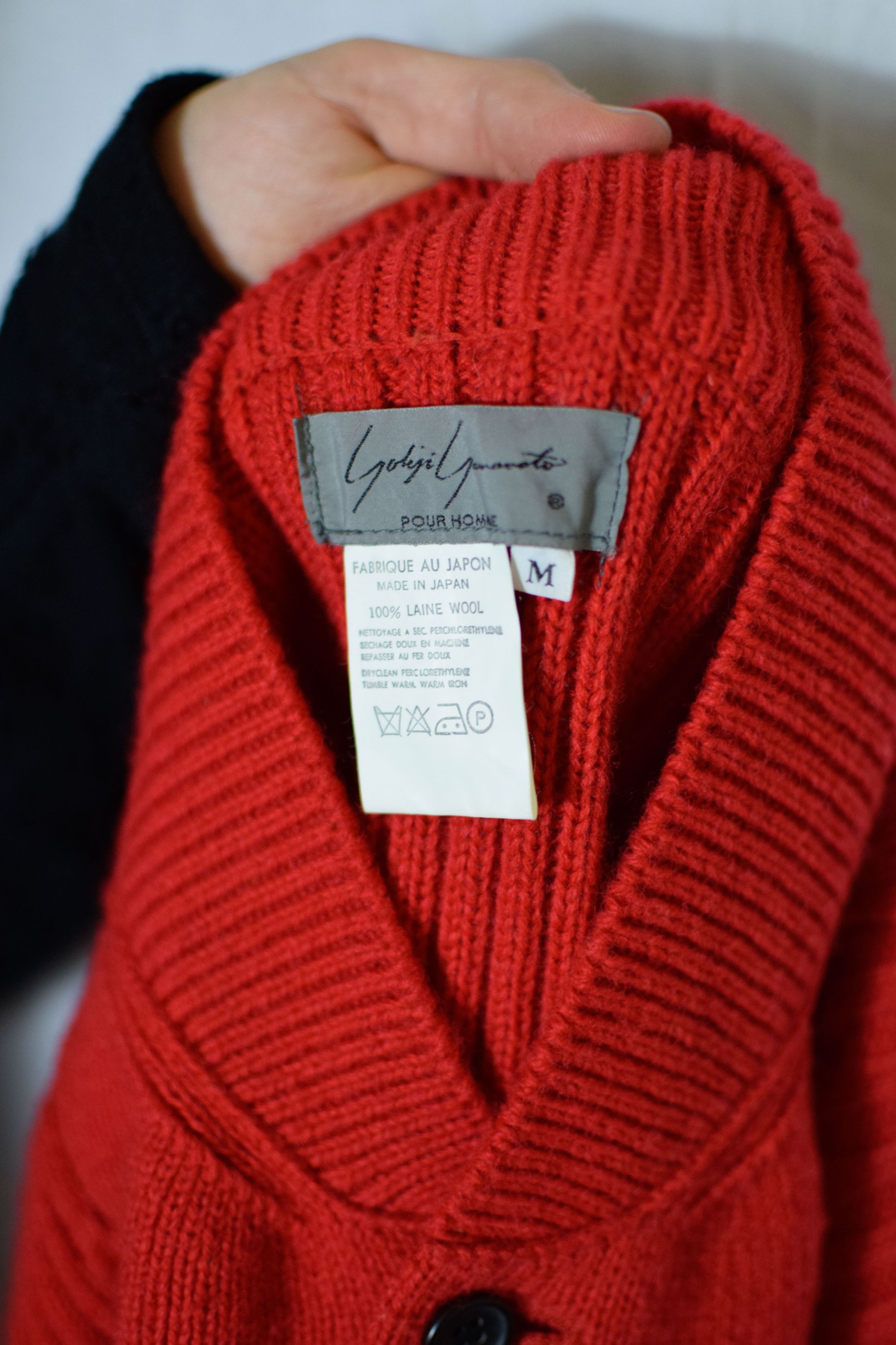 Yohji Yamamoto YYPH Archive Red Knit Size US L / EU 52-54 / 3 - 8 Thumbnail