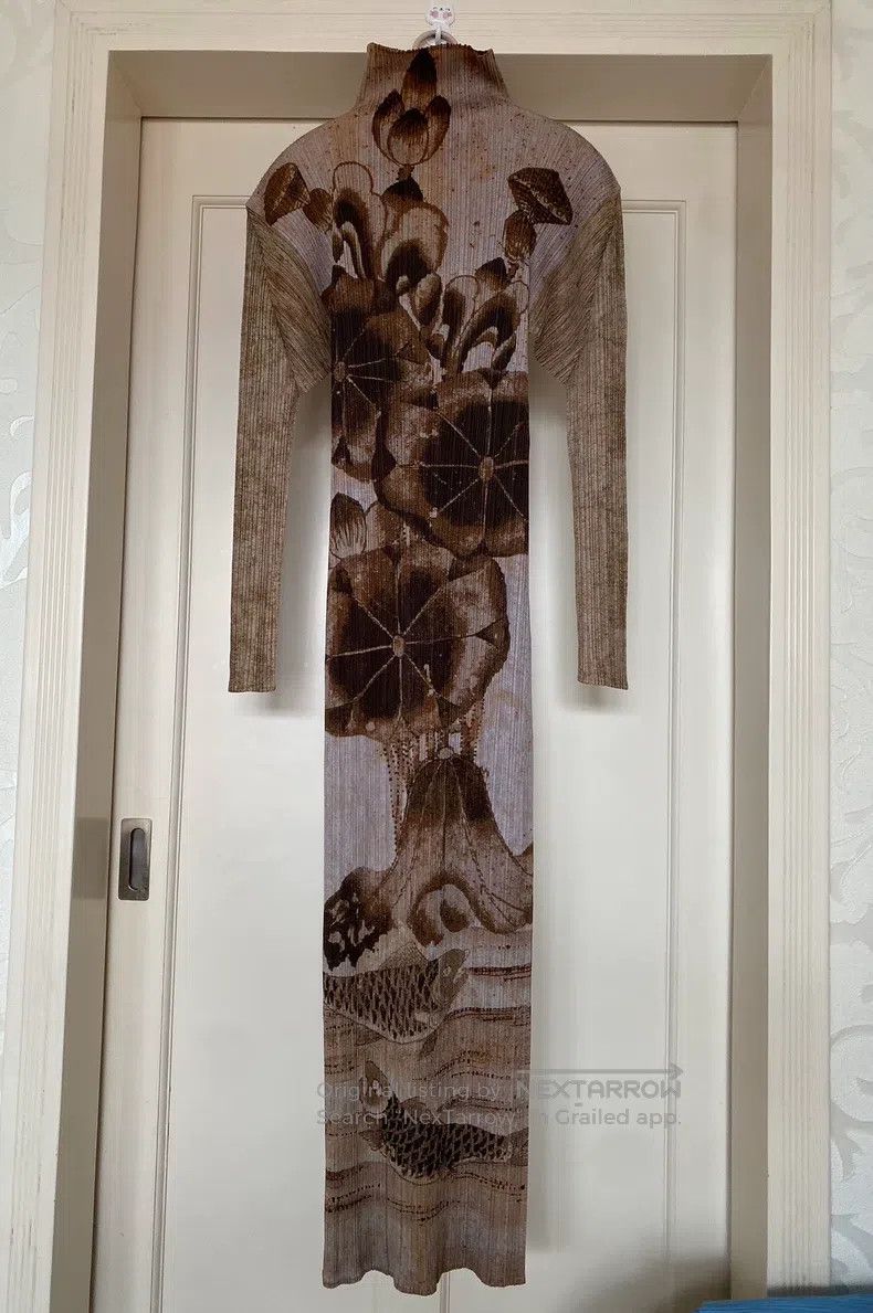Issey Miyake Issey Miyake Fish Playing Among Lotus Leaves Dress Size XL / US 12-14 / IT 48-50 - 1 Thumbnail