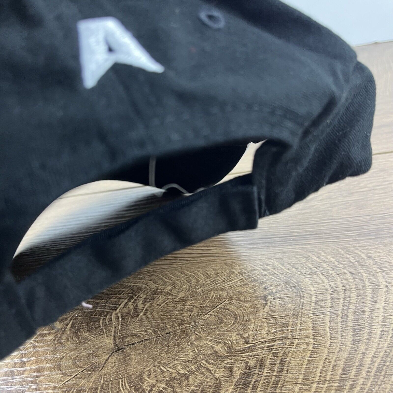 Other A Baseball Hat Black Cap Hat Adjustable Hat Black Adult Hat Size ONE SIZE - 11 Thumbnail