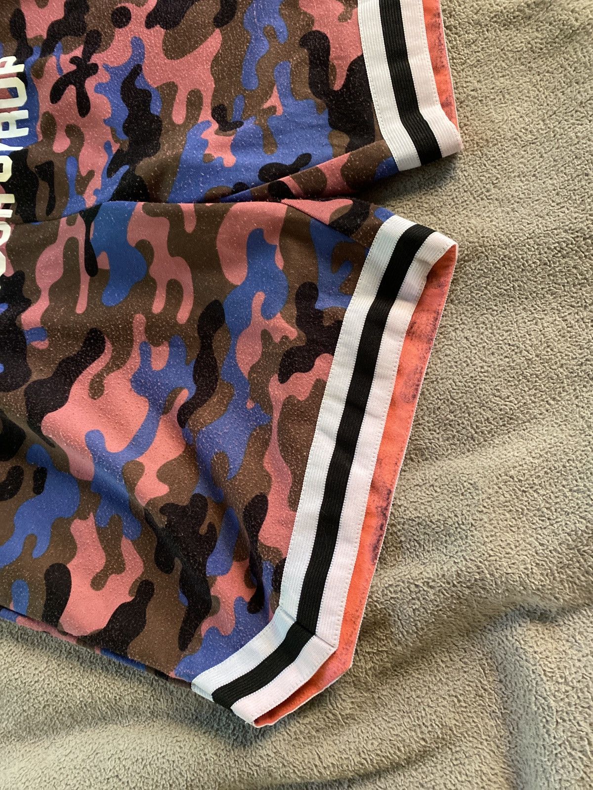 Awful Lot of Cough Syrup ALOCS Pink/Purple Camo Shorts! OG DESIGN! Size US 36 / EU 52 - 5 Thumbnail