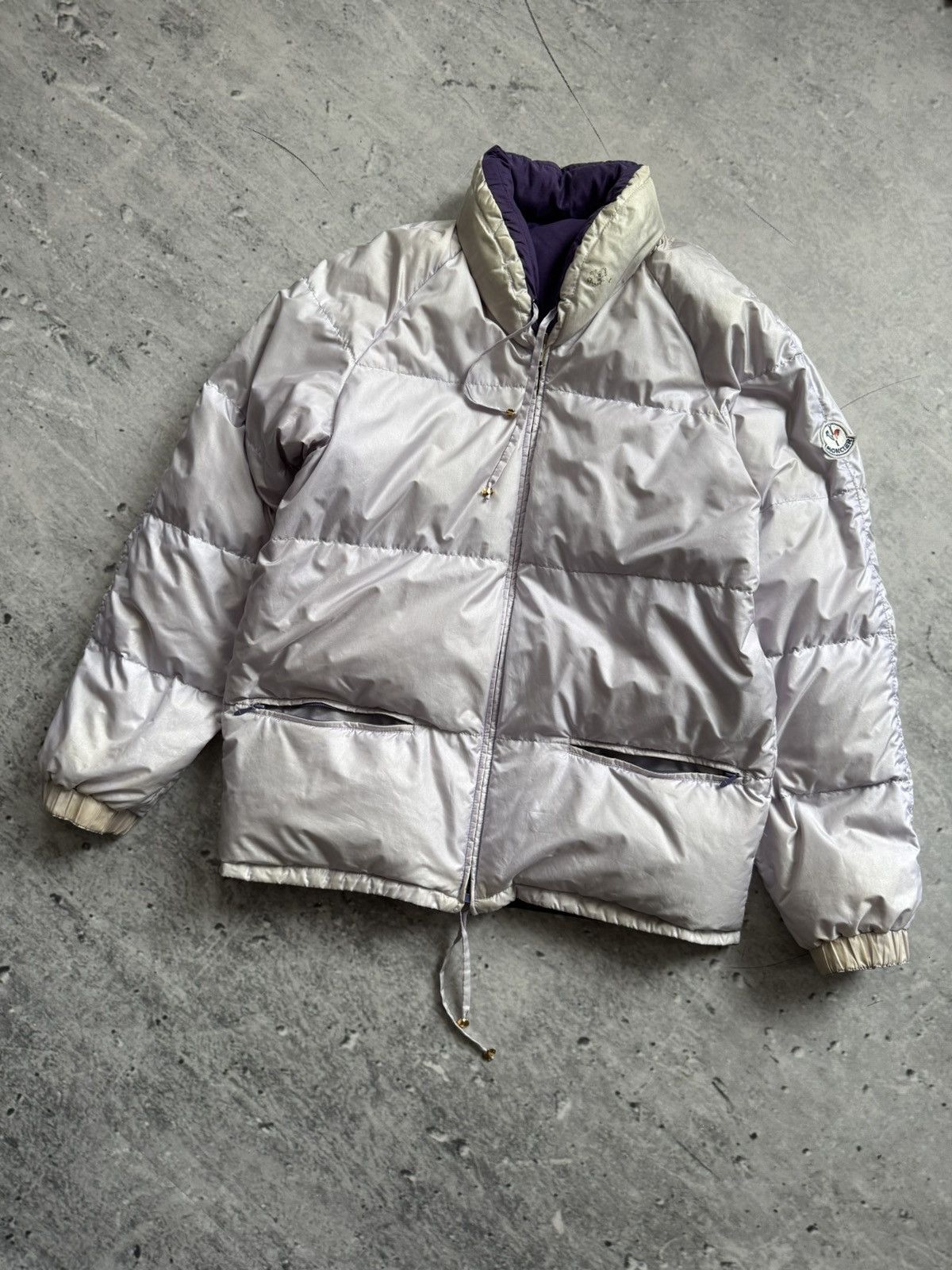 Moncler × Vintage Vintage 80-90s MONCLER DOWN JACKET TWO SIDED UNISEX Size US M / EU 48-50 / 2 - 18 Thumbnail